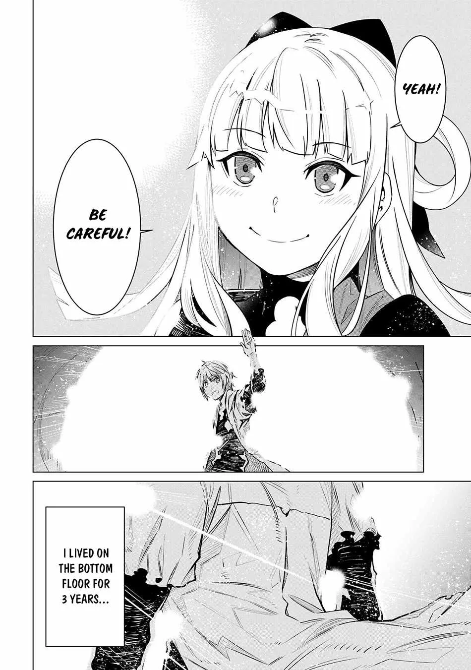 SSS RANK DUNGEON DE KNIFE ICHIHON TEWATASARE TSUIHOU SARETA HAKUMA DOUSHI: YGGDRASIL NO NOROI NIYORI JAKUTEN DEARU MARYOKU FUSOKU O KOKUFUKUSHI SEKAI SAIKYOU E TO ITARU Chapter 3.2 page 16