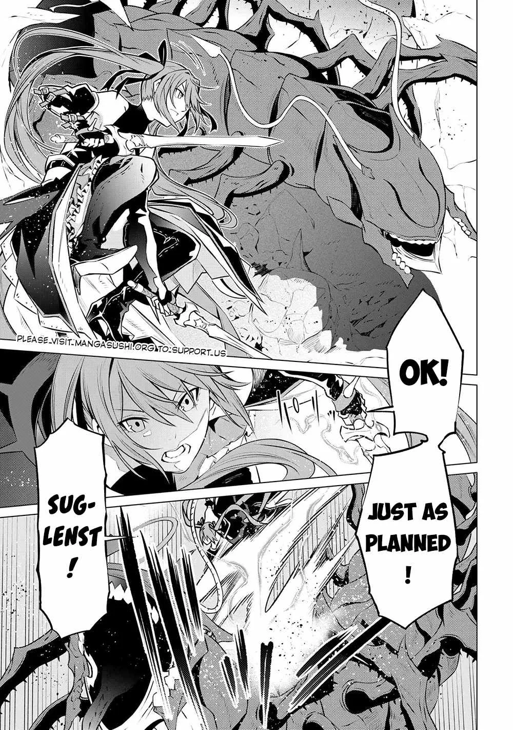 SSS RANK DUNGEON DE KNIFE ICHIHON TEWATASARE TSUIHOU SARETA HAKUMA DOUSHI: YGGDRASIL NO NOROI NIYORI JAKUTEN DEARU MARYOKU FUSOKU O KOKUFUKUSHI SEKAI SAIKYOU E TO ITARU Chapter 6.1 page 18