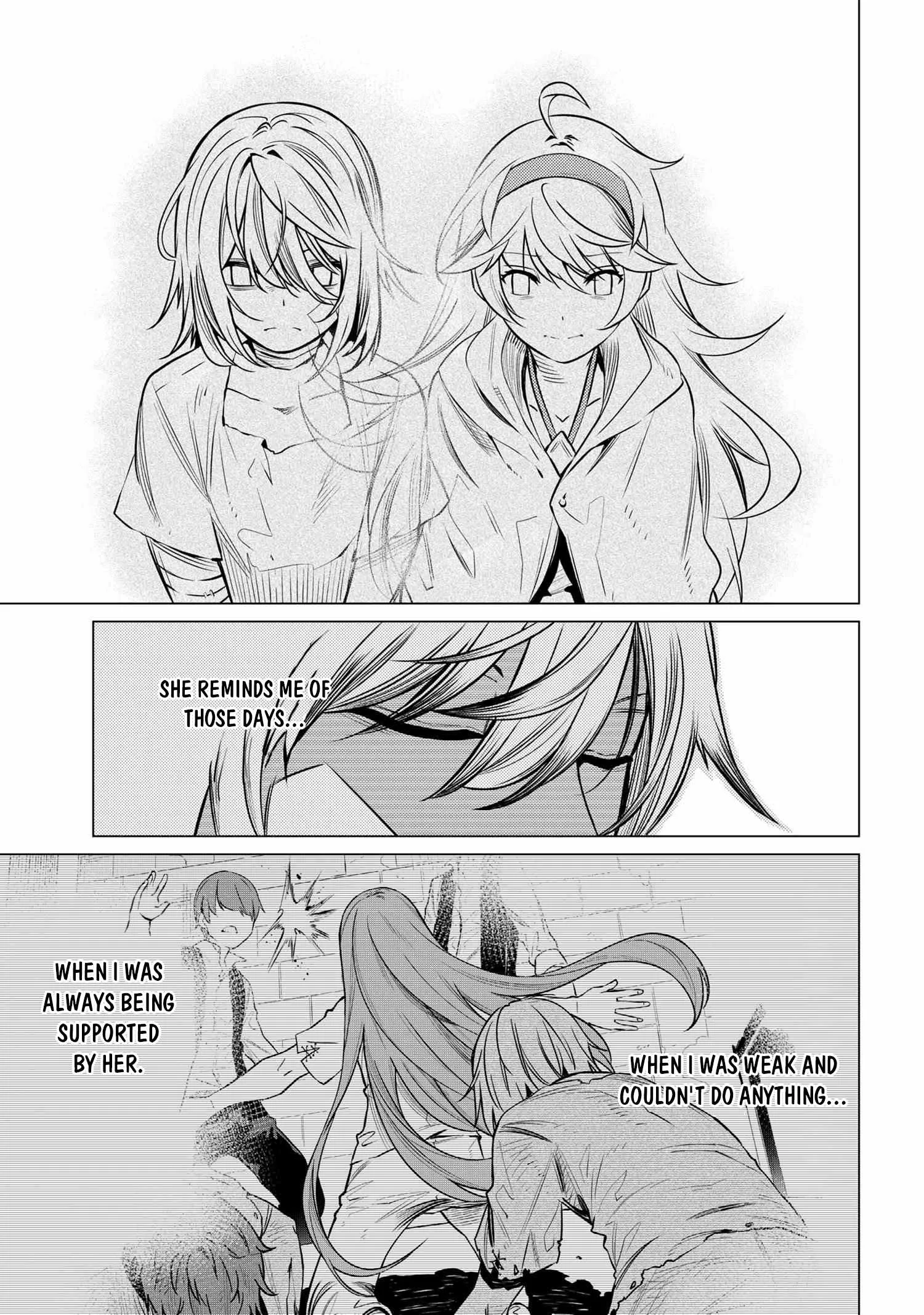 SSS RANK DUNGEON DE KNIFE ICHIHON TEWATASARE TSUIHOU SARETA HAKUMA DOUSHI: YGGDRASIL NO NOROI NIYORI JAKUTEN DEARU MARYOKU FUSOKU O KOKUFUKUSHI SEKAI SAIKYOU E TO ITARU Chapter 4.2 page 18