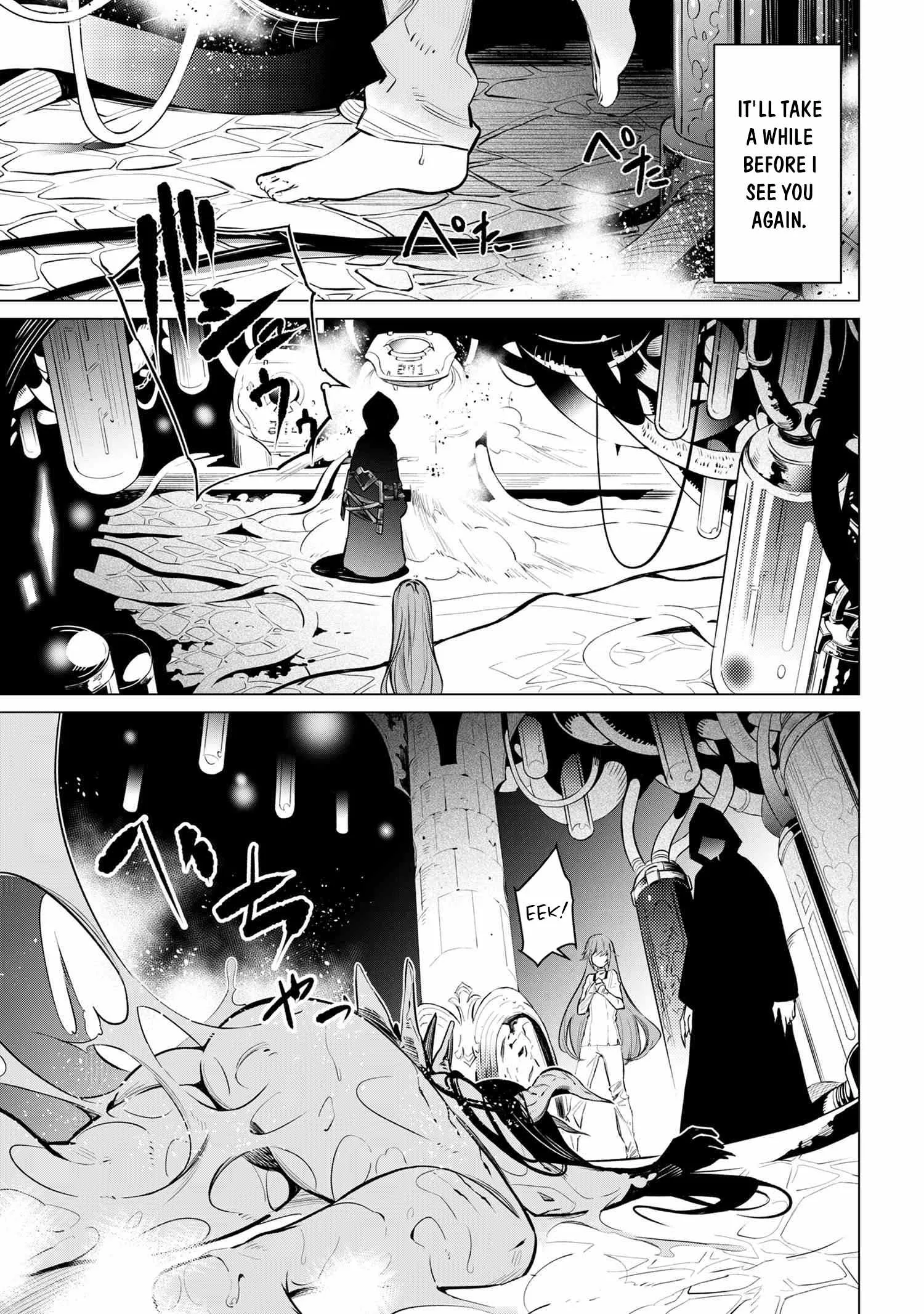 SSS RANK DUNGEON DE KNIFE ICHIHON TEWATASARE TSUIHOU SARETA HAKUMA DOUSHI: YGGDRASIL NO NOROI NIYORI JAKUTEN DEARU MARYOKU FUSOKU O KOKUFUKUSHI SEKAI SAIKYOU E TO ITARU Chapter 4.2 page 22