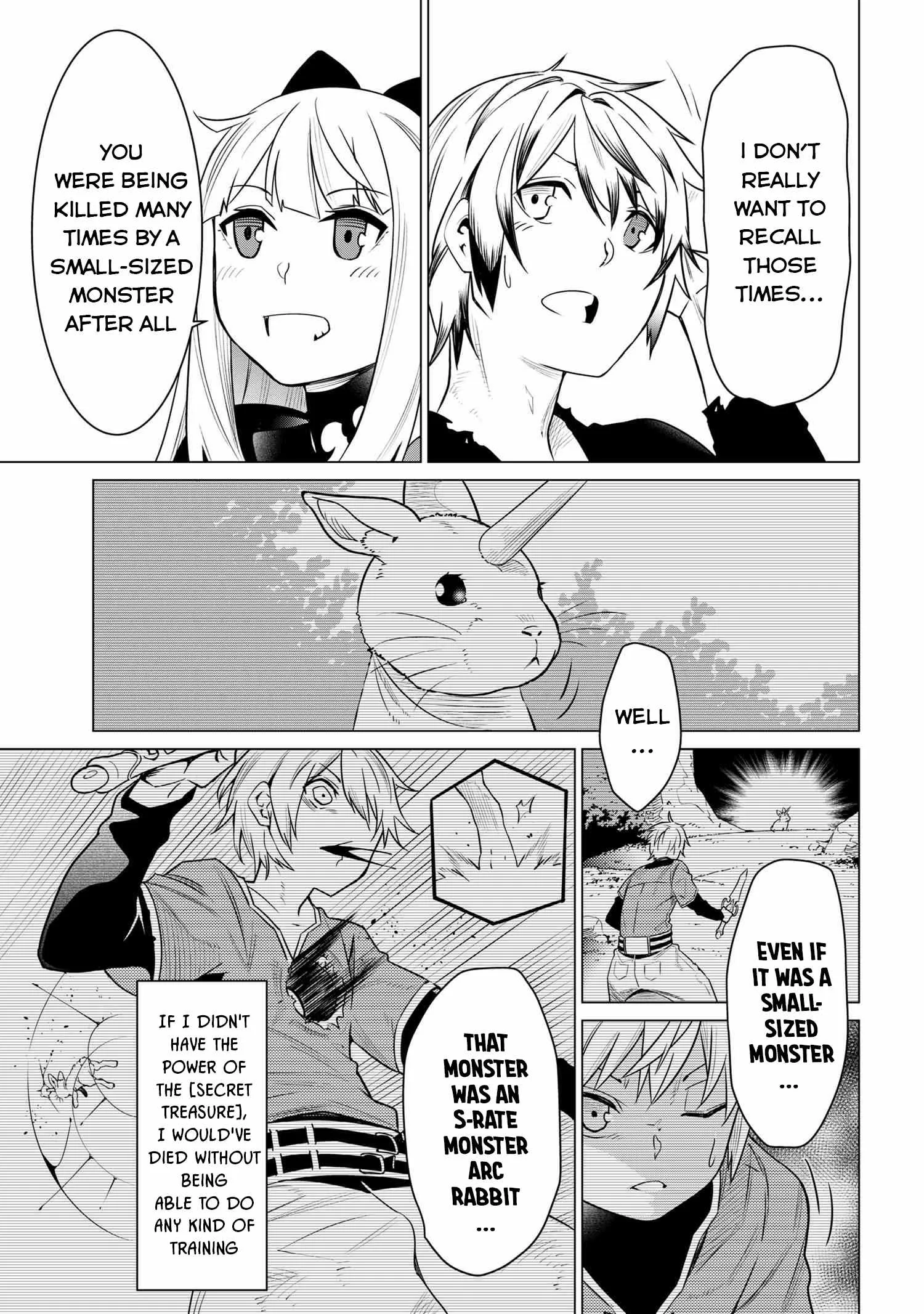 SSS RANK DUNGEON DE KNIFE ICHIHON TEWATASARE TSUIHOU SARETA HAKUMA DOUSHI: YGGDRASIL NO NOROI NIYORI JAKUTEN DEARU MARYOKU FUSOKU O KOKUFUKUSHI SEKAI SAIKYOU E TO ITARU Chapter 2.2 page 9