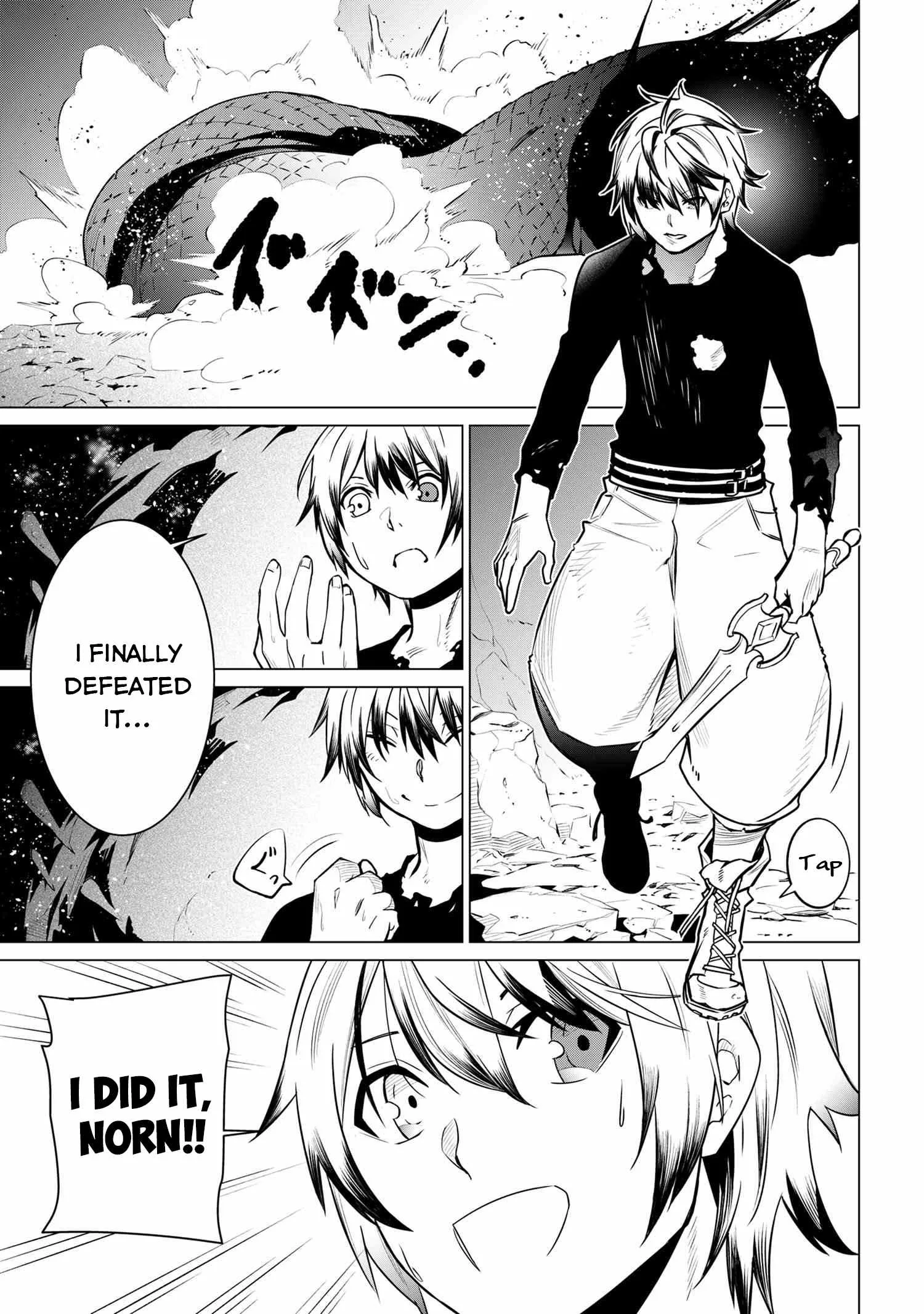 SSS RANK DUNGEON DE KNIFE ICHIHON TEWATASARE TSUIHOU SARETA HAKUMA DOUSHI: YGGDRASIL NO NOROI NIYORI JAKUTEN DEARU MARYOKU FUSOKU O KOKUFUKUSHI SEKAI SAIKYOU E TO ITARU Chapter 2.2 page 7
