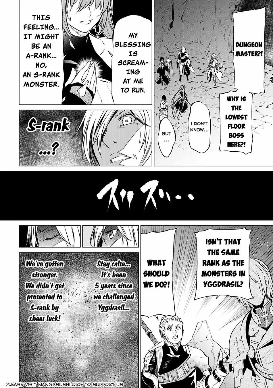 SSS RANK DUNGEON DE KNIFE ICHIHON TEWATASARE TSUIHOU SARETA HAKUMA DOUSHI: YGGDRASIL NO NOROI NIYORI JAKUTEN DEARU MARYOKU FUSOKU O KOKUFUKUSHI SEKAI SAIKYOU E TO ITARU Chapter 6.2 page 18