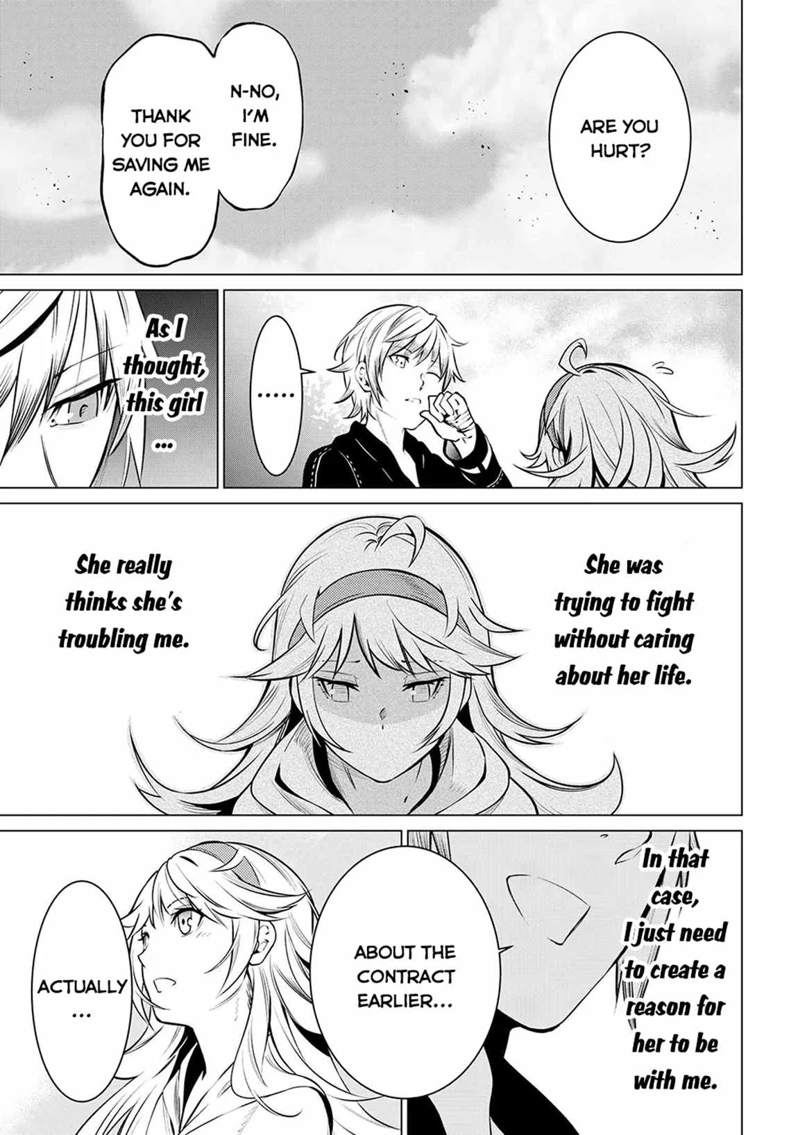 SSS RANK DUNGEON DE KNIFE ICHIHON TEWATASARE TSUIHOU SARETA HAKUMA DOUSHI: YGGDRASIL NO NOROI NIYORI JAKUTEN DEARU MARYOKU FUSOKU O KOKUFUKUSHI SEKAI SAIKYOU E TO ITARU Chapter 5.2 page 8