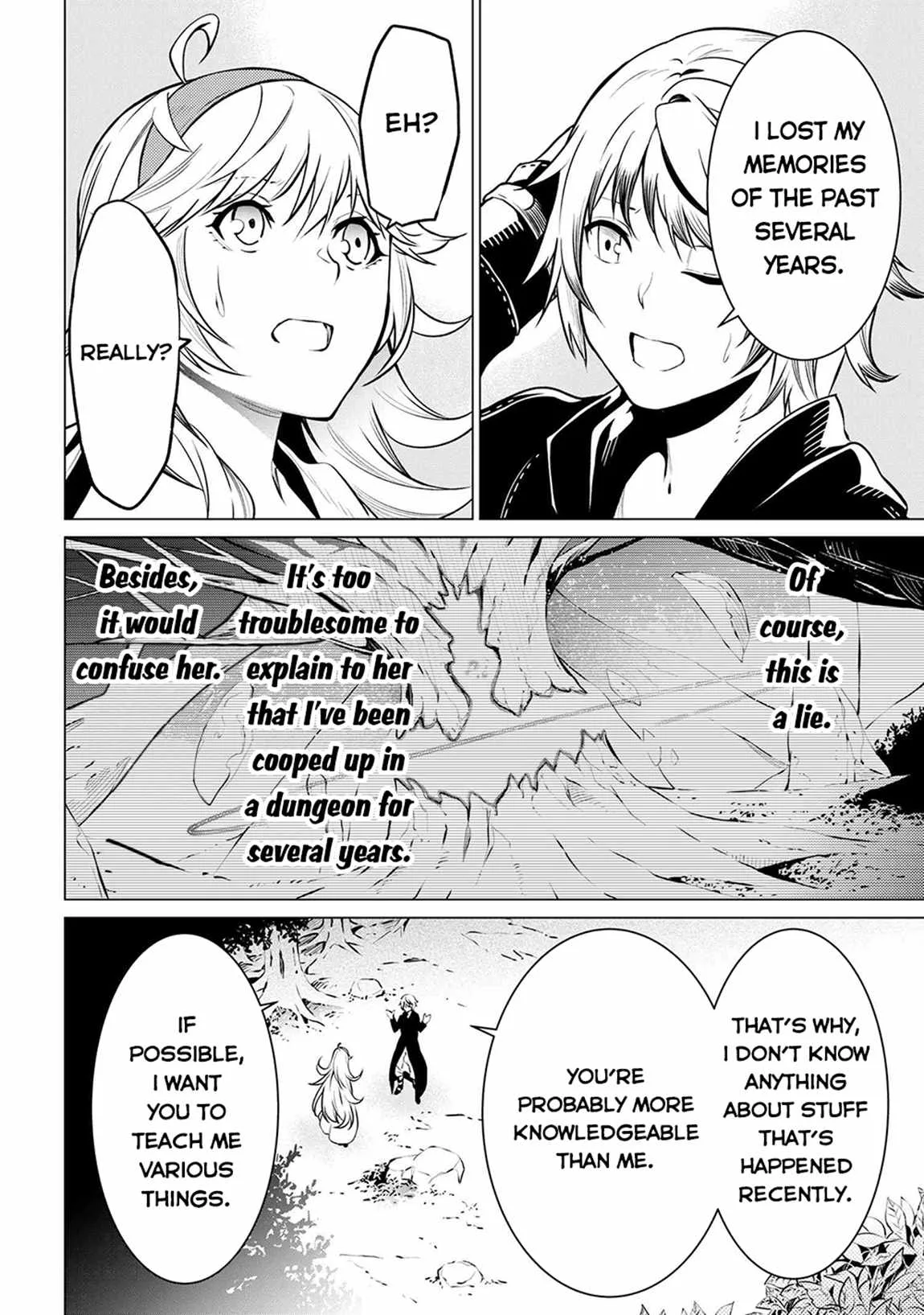 SSS RANK DUNGEON DE KNIFE ICHIHON TEWATASARE TSUIHOU SARETA HAKUMA DOUSHI: YGGDRASIL NO NOROI NIYORI JAKUTEN DEARU MARYOKU FUSOKU O KOKUFUKUSHI SEKAI SAIKYOU E TO ITARU Chapter 5.2 page 9