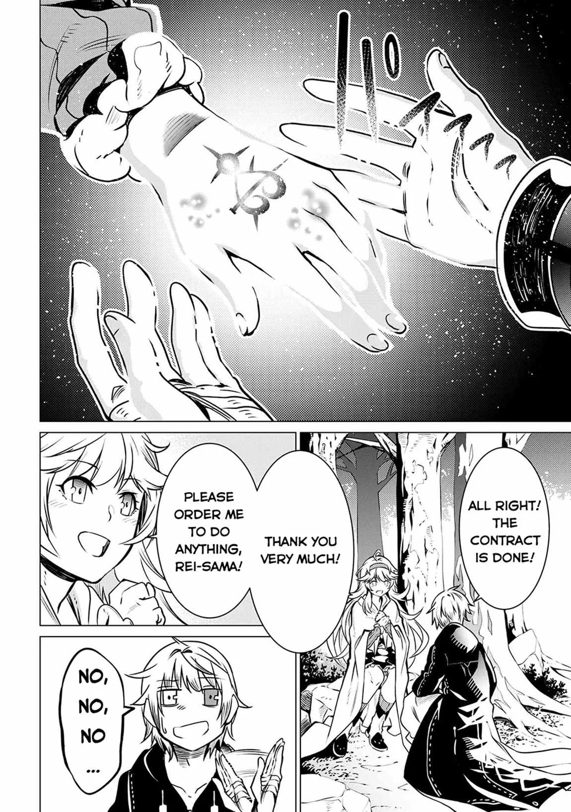 SSS RANK DUNGEON DE KNIFE ICHIHON TEWATASARE TSUIHOU SARETA HAKUMA DOUSHI: YGGDRASIL NO NOROI NIYORI JAKUTEN DEARU MARYOKU FUSOKU O KOKUFUKUSHI SEKAI SAIKYOU E TO ITARU Chapter 5.2 page 13