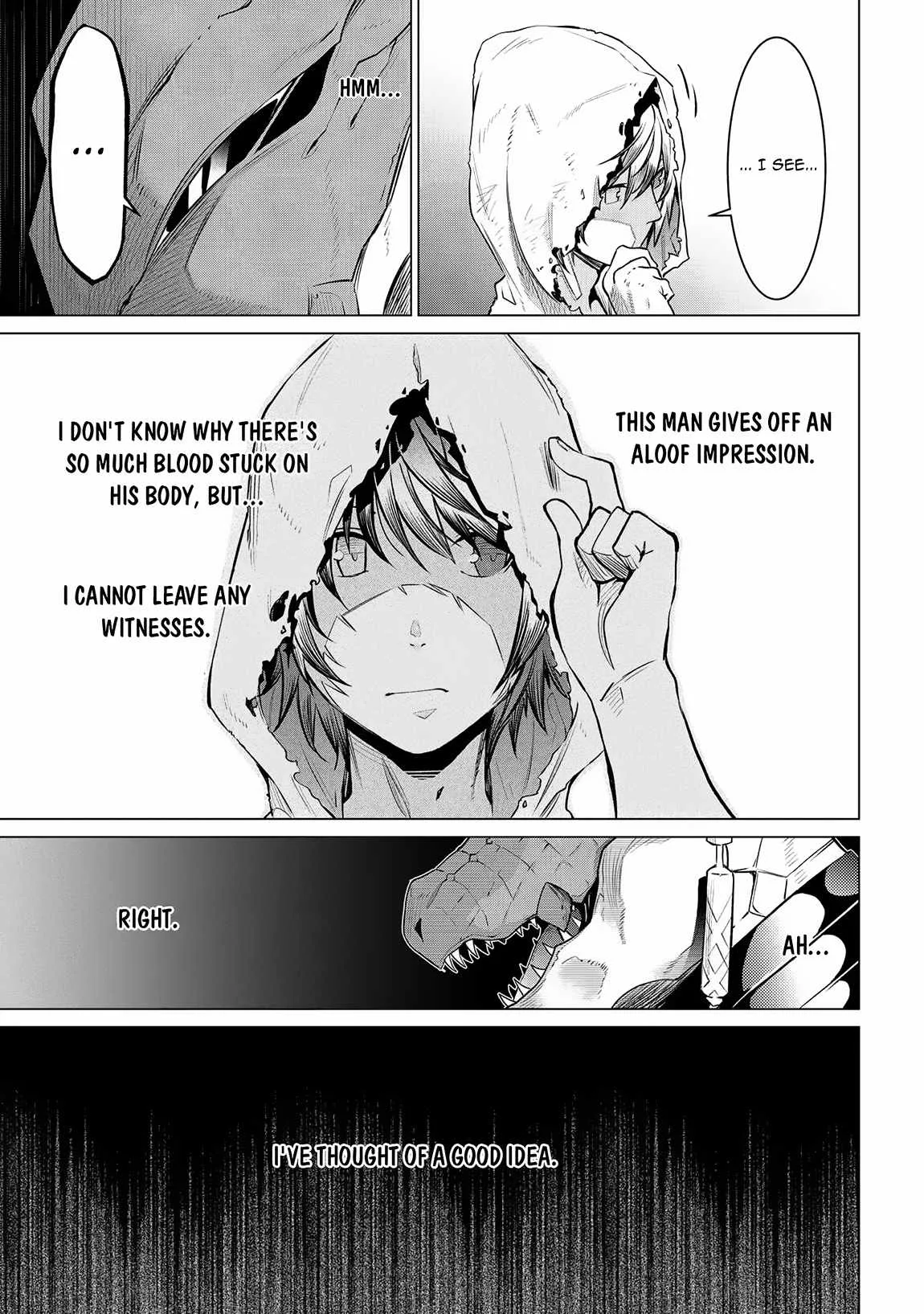 SSS RANK DUNGEON DE KNIFE ICHIHON TEWATASARE TSUIHOU SARETA HAKUMA DOUSHI: YGGDRASIL NO NOROI NIYORI JAKUTEN DEARU MARYOKU FUSOKU O KOKUFUKUSHI SEKAI SAIKYOU E TO ITARU Chapter 4.1 page 20