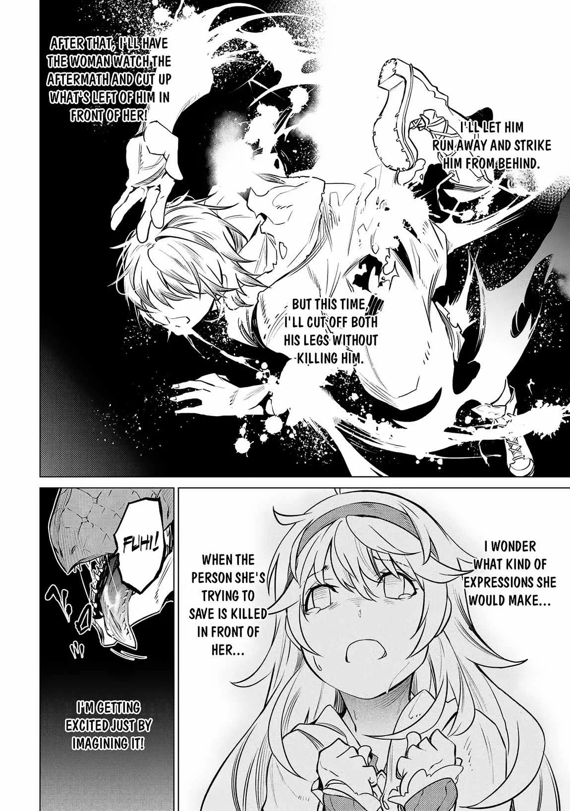 SSS RANK DUNGEON DE KNIFE ICHIHON TEWATASARE TSUIHOU SARETA HAKUMA DOUSHI: YGGDRASIL NO NOROI NIYORI JAKUTEN DEARU MARYOKU FUSOKU O KOKUFUKUSHI SEKAI SAIKYOU E TO ITARU Chapter 4.1 page 21