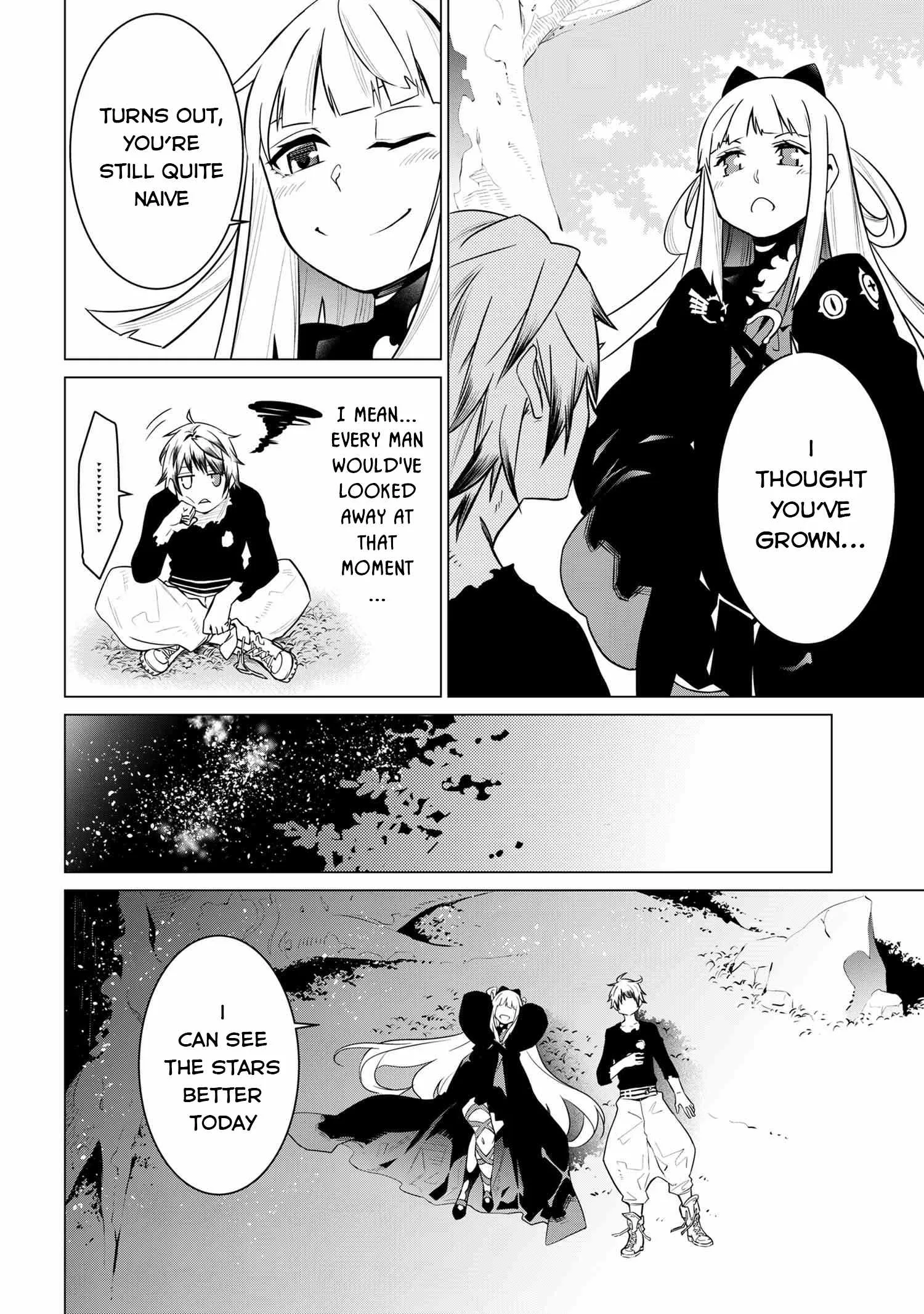 SSS RANK DUNGEON DE KNIFE ICHIHON TEWATASARE TSUIHOU SARETA HAKUMA DOUSHI: YGGDRASIL NO NOROI NIYORI JAKUTEN DEARU MARYOKU FUSOKU O KOKUFUKUSHI SEKAI SAIKYOU E TO ITARU Chapter 2.2 page 18