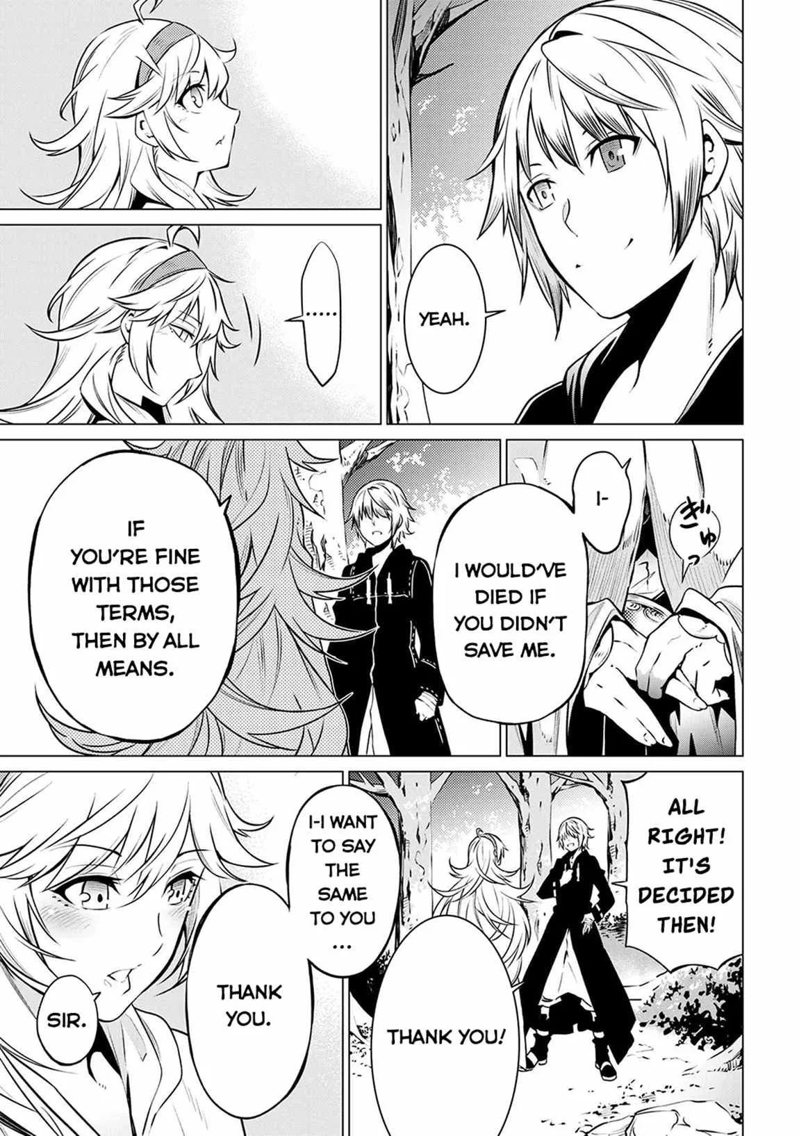 SSS RANK DUNGEON DE KNIFE ICHIHON TEWATASARE TSUIHOU SARETA HAKUMA DOUSHI: YGGDRASIL NO NOROI NIYORI JAKUTEN DEARU MARYOKU FUSOKU O KOKUFUKUSHI SEKAI SAIKYOU E TO ITARU Chapter 5.2 page 12