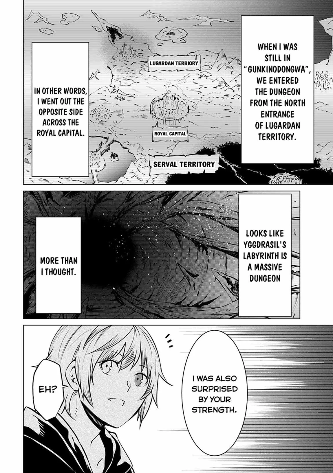 SSS RANK DUNGEON DE KNIFE ICHIHON TEWATASARE TSUIHOU SARETA HAKUMA DOUSHI: YGGDRASIL NO NOROI NIYORI JAKUTEN DEARU MARYOKU FUSOKU O KOKUFUKUSHI SEKAI SAIKYOU E TO ITARU Chapter 5.2 page 19