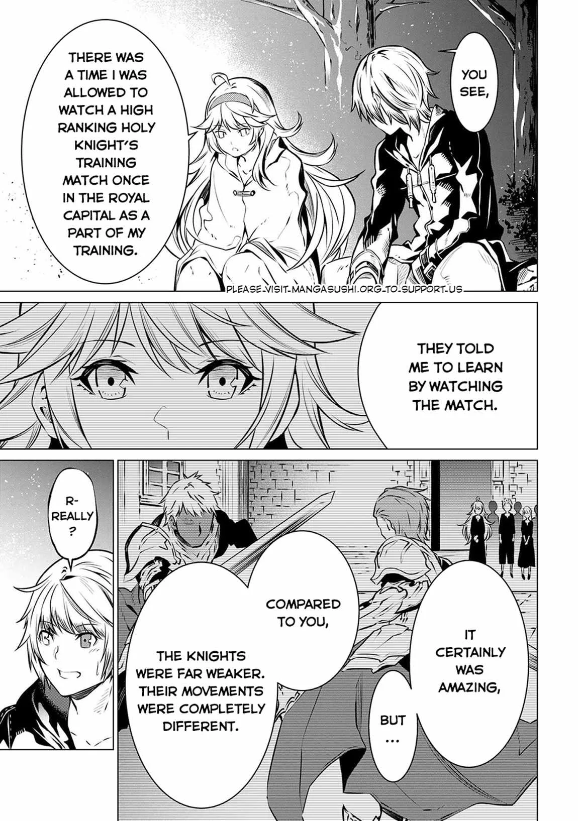 SSS RANK DUNGEON DE KNIFE ICHIHON TEWATASARE TSUIHOU SARETA HAKUMA DOUSHI: YGGDRASIL NO NOROI NIYORI JAKUTEN DEARU MARYOKU FUSOKU O KOKUFUKUSHI SEKAI SAIKYOU E TO ITARU Chapter 5.2 page 20