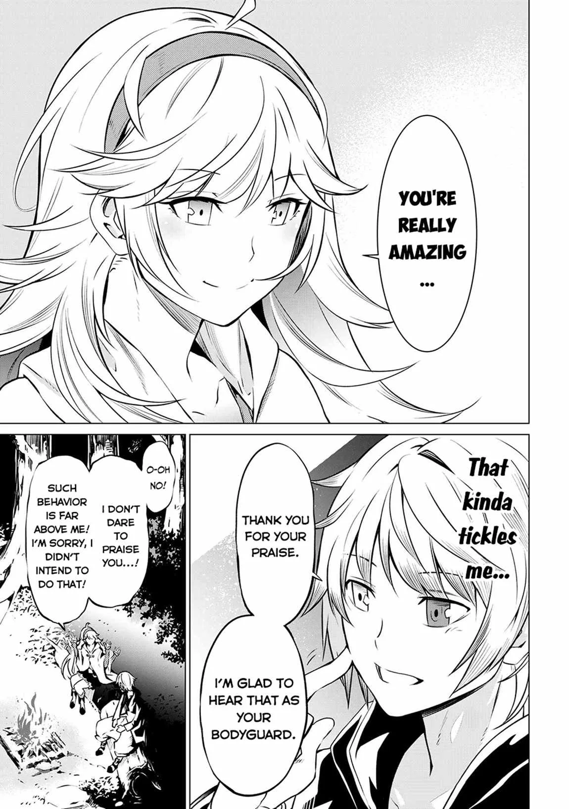 SSS RANK DUNGEON DE KNIFE ICHIHON TEWATASARE TSUIHOU SARETA HAKUMA DOUSHI: YGGDRASIL NO NOROI NIYORI JAKUTEN DEARU MARYOKU FUSOKU O KOKUFUKUSHI SEKAI SAIKYOU E TO ITARU Chapter 5.2 page 22