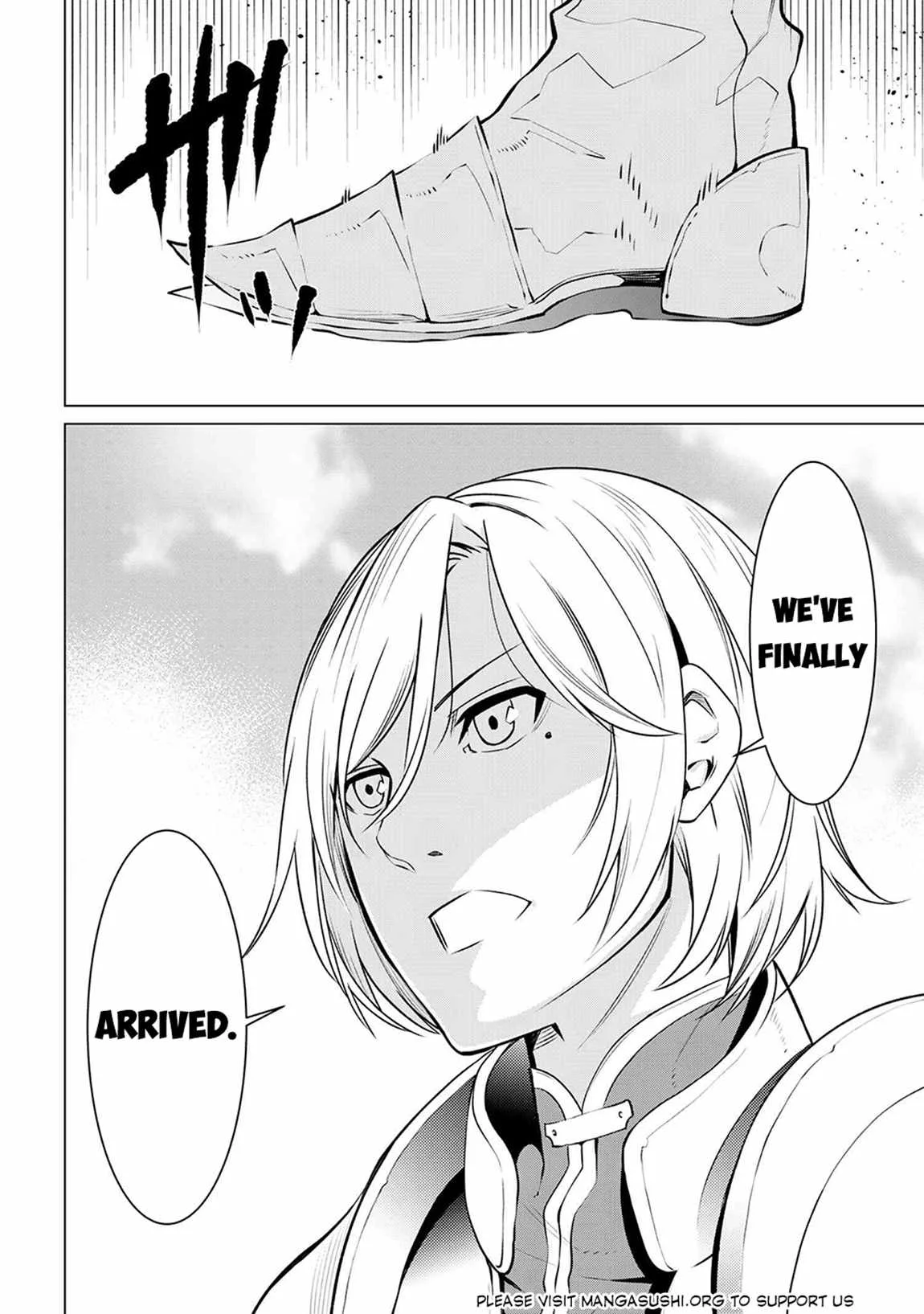 SSS RANK DUNGEON DE KNIFE ICHIHON TEWATASARE TSUIHOU SARETA HAKUMA DOUSHI: YGGDRASIL NO NOROI NIYORI JAKUTEN DEARU MARYOKU FUSOKU O KOKUFUKUSHI SEKAI SAIKYOU E TO ITARU Chapter 5.2 page 25