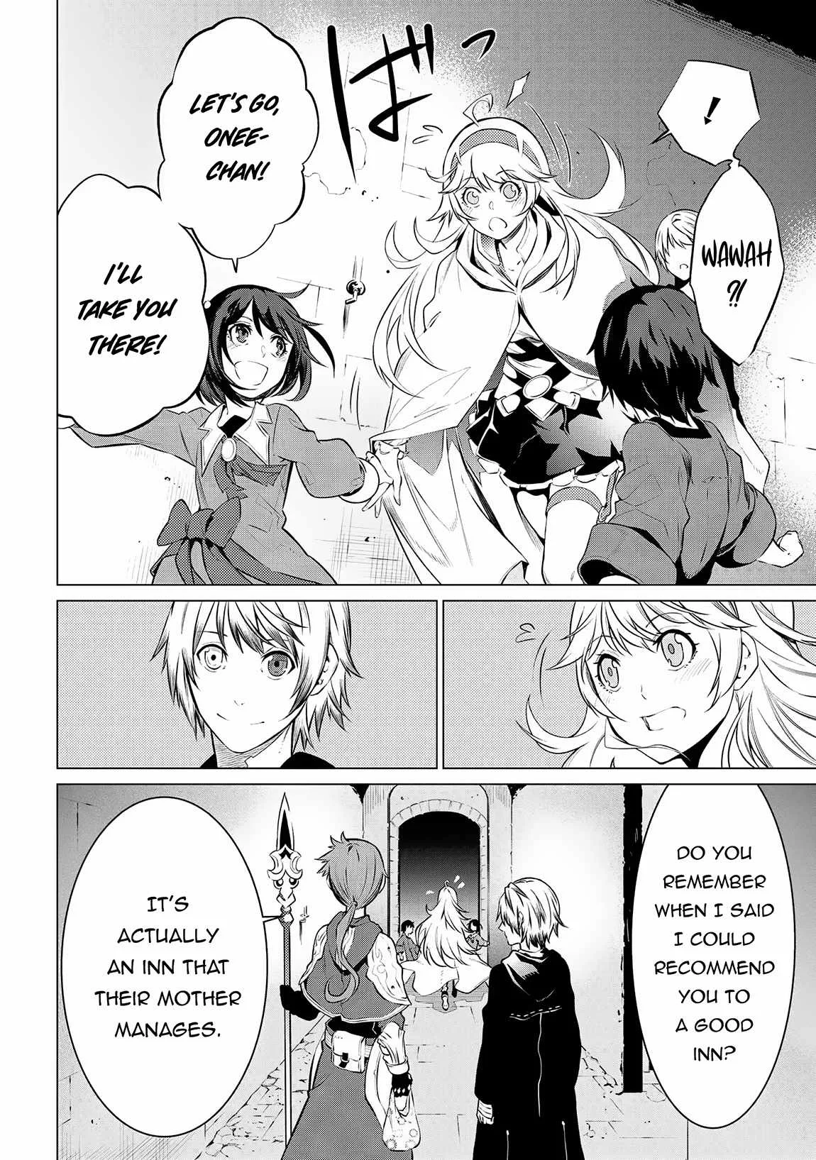 SSS RANK DUNGEON DE KNIFE ICHIHON TEWATASARE TSUIHOU SARETA HAKUMA DOUSHI: YGGDRASIL NO NOROI NIYORI JAKUTEN DEARU MARYOKU FUSOKU O KOKUFUKUSHI SEKAI SAIKYOU E TO ITARU Chapter 9.1 page 7