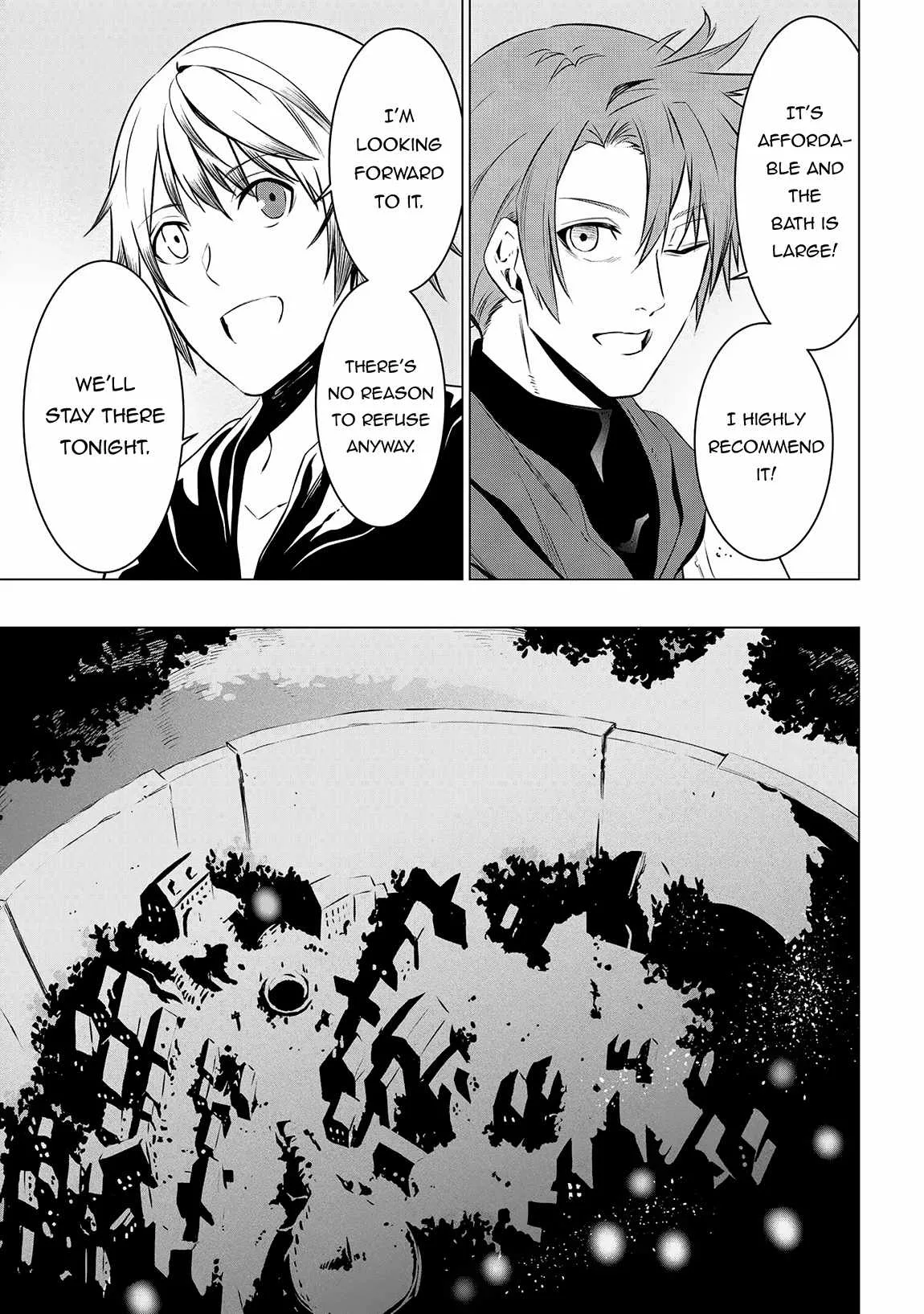 SSS RANK DUNGEON DE KNIFE ICHIHON TEWATASARE TSUIHOU SARETA HAKUMA DOUSHI: YGGDRASIL NO NOROI NIYORI JAKUTEN DEARU MARYOKU FUSOKU O KOKUFUKUSHI SEKAI SAIKYOU E TO ITARU Chapter 9.1 page 8