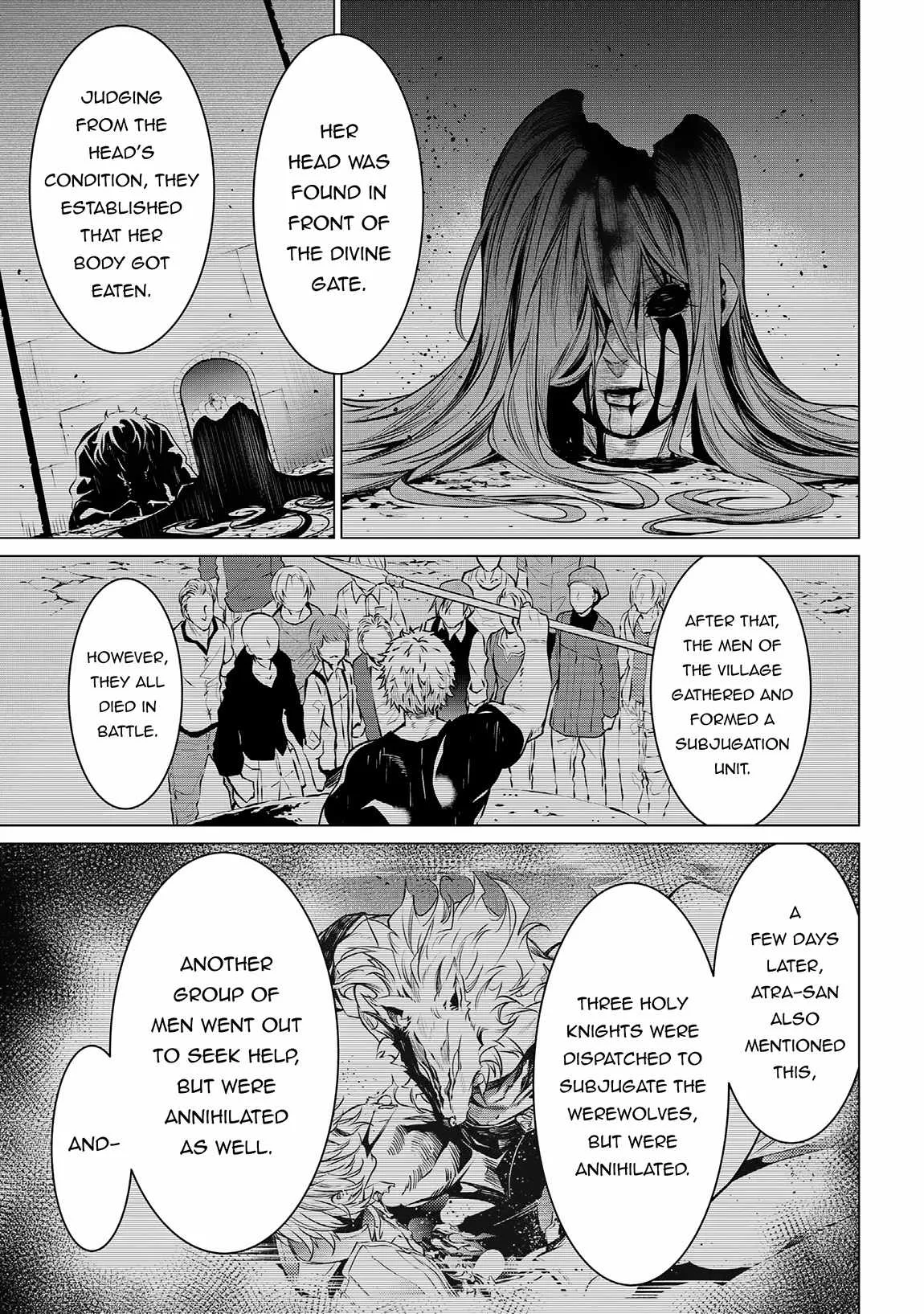 SSS RANK DUNGEON DE KNIFE ICHIHON TEWATASARE TSUIHOU SARETA HAKUMA DOUSHI: YGGDRASIL NO NOROI NIYORI JAKUTEN DEARU MARYOKU FUSOKU O KOKUFUKUSHI SEKAI SAIKYOU E TO ITARU Chapter 9.2 page 3