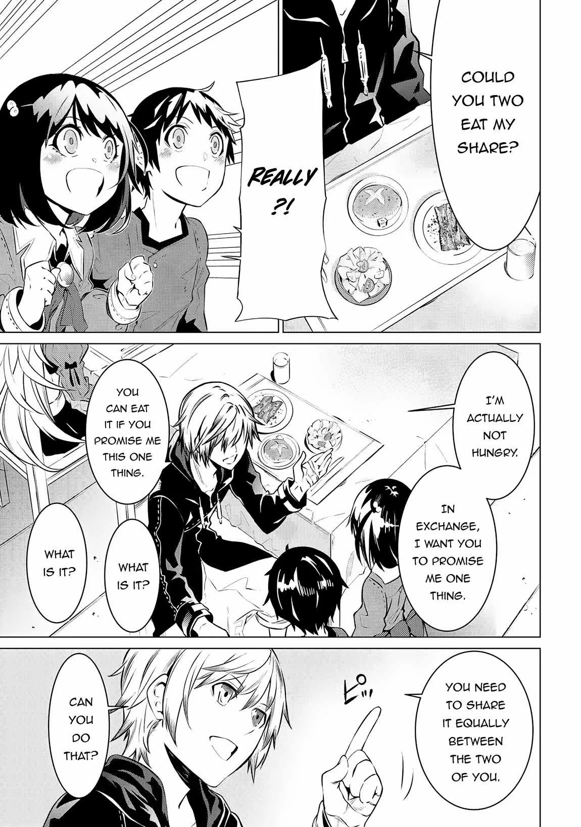 SSS RANK DUNGEON DE KNIFE ICHIHON TEWATASARE TSUIHOU SARETA HAKUMA DOUSHI: YGGDRASIL NO NOROI NIYORI JAKUTEN DEARU MARYOKU FUSOKU O KOKUFUKUSHI SEKAI SAIKYOU E TO ITARU Chapter 9.2 page 9