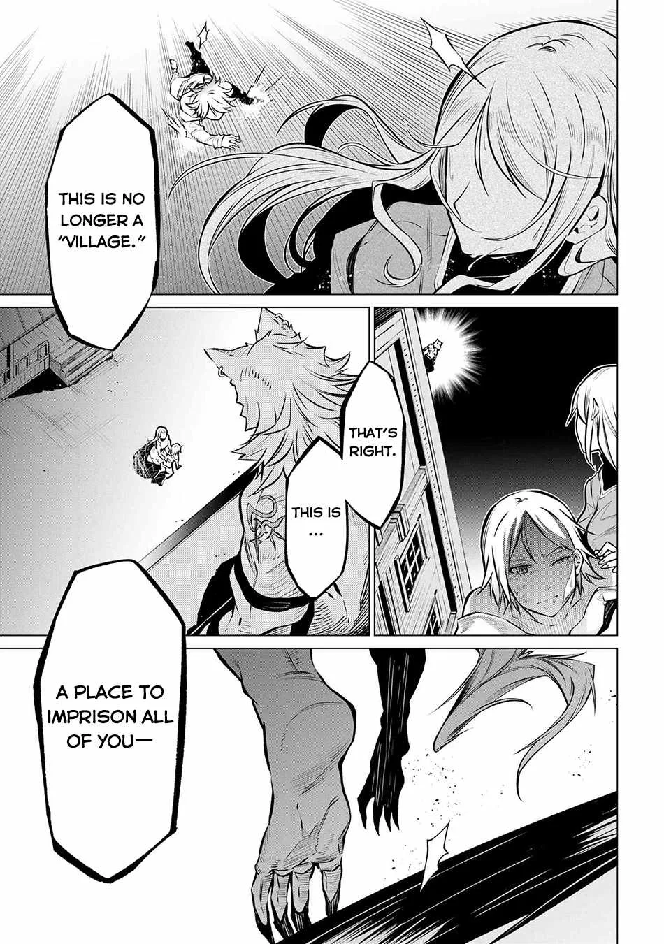 SSS RANK DUNGEON DE KNIFE ICHIHON TEWATASARE TSUIHOU SARETA HAKUMA DOUSHI: YGGDRASIL NO NOROI NIYORI JAKUTEN DEARU MARYOKU FUSOKU O KOKUFUKUSHI SEKAI SAIKYOU E TO ITARU Chapter 10.2 page 15