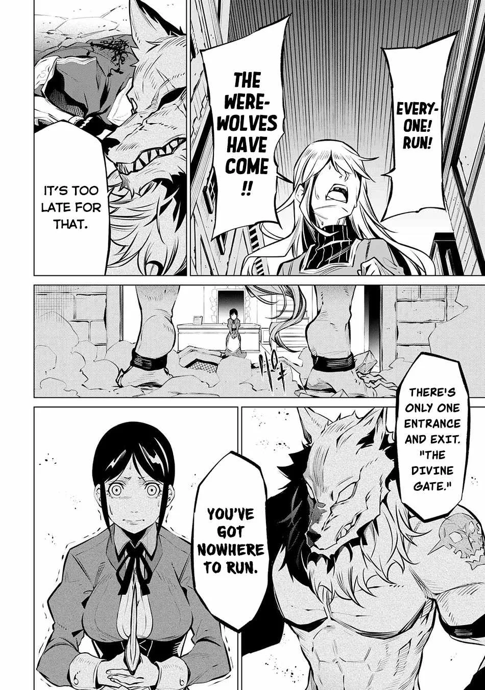 SSS RANK DUNGEON DE KNIFE ICHIHON TEWATASARE TSUIHOU SARETA HAKUMA DOUSHI: YGGDRASIL NO NOROI NIYORI JAKUTEN DEARU MARYOKU FUSOKU O KOKUFUKUSHI SEKAI SAIKYOU E TO ITARU Chapter 10.2 page 14