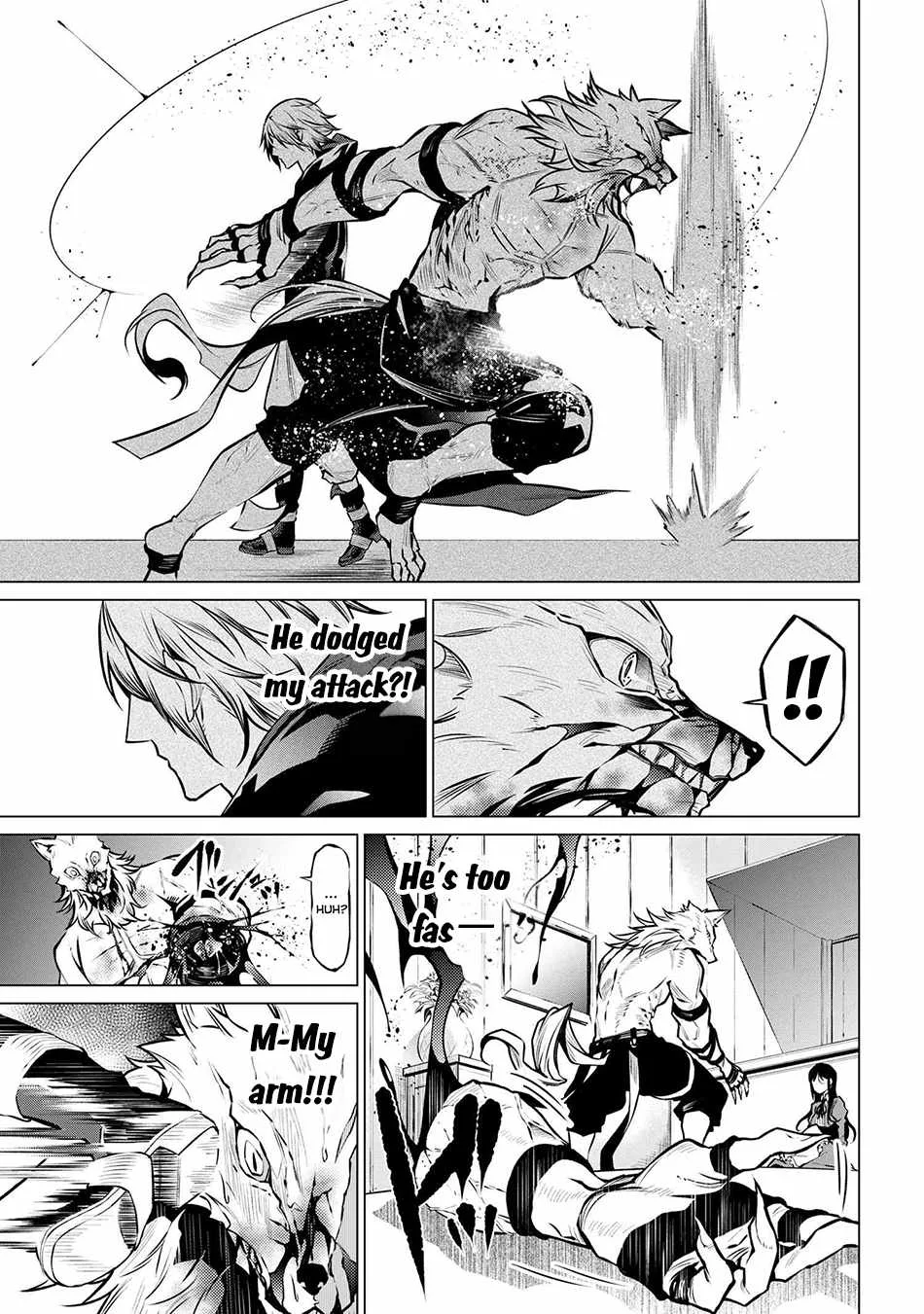 SSS RANK DUNGEON DE KNIFE ICHIHON TEWATASARE TSUIHOU SARETA HAKUMA DOUSHI: YGGDRASIL NO NOROI NIYORI JAKUTEN DEARU MARYOKU FUSOKU O KOKUFUKUSHI SEKAI SAIKYOU E TO ITARU Chapter 11.1 page 4