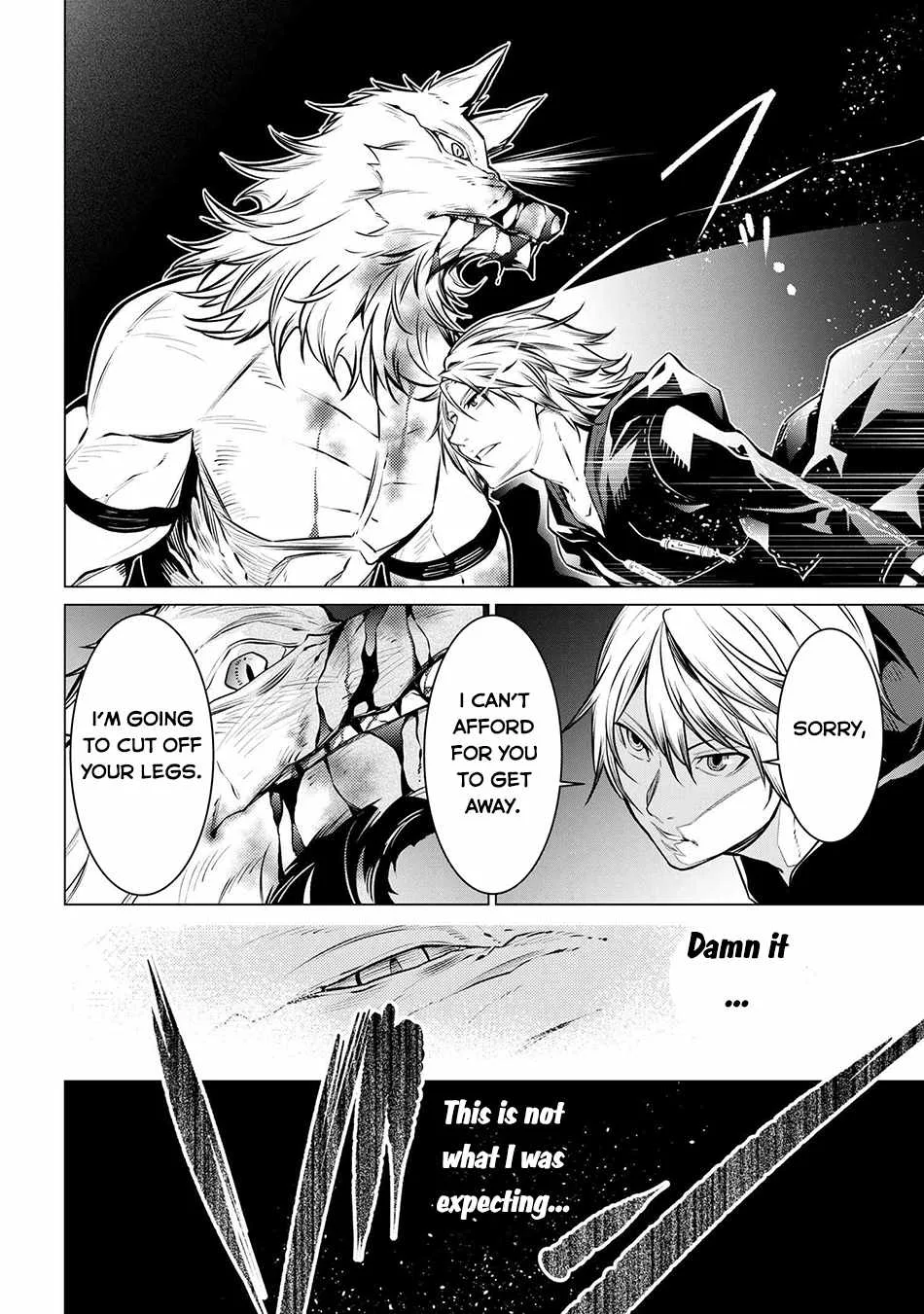 SSS RANK DUNGEON DE KNIFE ICHIHON TEWATASARE TSUIHOU SARETA HAKUMA DOUSHI: YGGDRASIL NO NOROI NIYORI JAKUTEN DEARU MARYOKU FUSOKU O KOKUFUKUSHI SEKAI SAIKYOU E TO ITARU Chapter 11.1 page 13