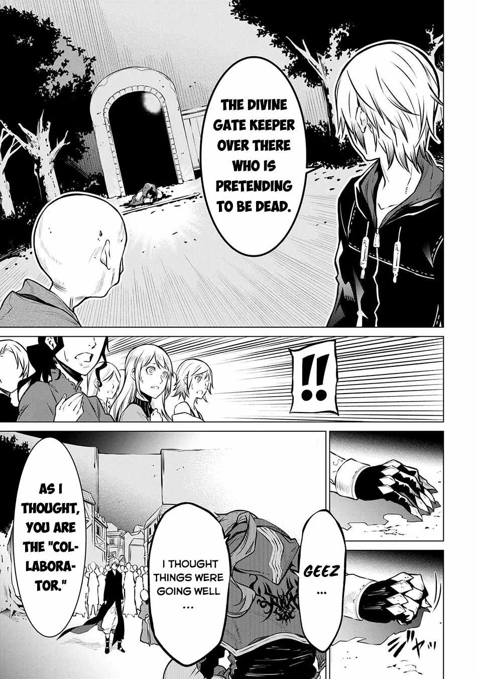 SSS RANK DUNGEON DE KNIFE ICHIHON TEWATASARE TSUIHOU SARETA HAKUMA DOUSHI: YGGDRASIL NO NOROI NIYORI JAKUTEN DEARU MARYOKU FUSOKU O KOKUFUKUSHI SEKAI SAIKYOU E TO ITARU Chapter 11.1 page 18