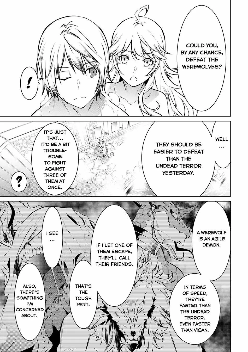 SSS RANK DUNGEON DE KNIFE ICHIHON TEWATASARE TSUIHOU SARETA HAKUMA DOUSHI: YGGDRASIL NO NOROI NIYORI JAKUTEN DEARU MARYOKU FUSOKU O KOKUFUKUSHI SEKAI SAIKYOU E TO ITARU Chapter 10.1 page 8