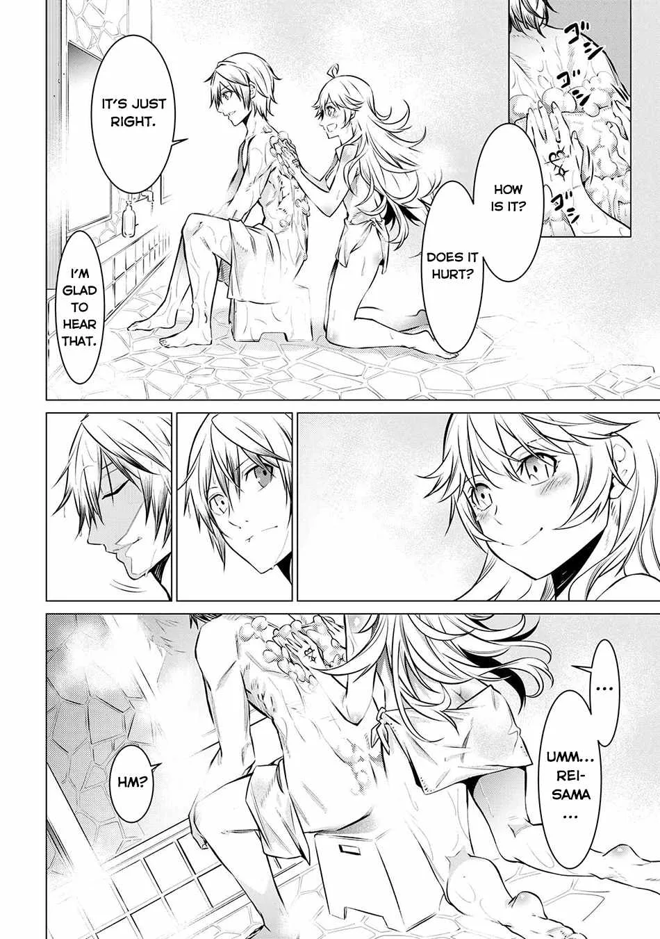 SSS RANK DUNGEON DE KNIFE ICHIHON TEWATASARE TSUIHOU SARETA HAKUMA DOUSHI: YGGDRASIL NO NOROI NIYORI JAKUTEN DEARU MARYOKU FUSOKU O KOKUFUKUSHI SEKAI SAIKYOU E TO ITARU Chapter 10.1 page 7