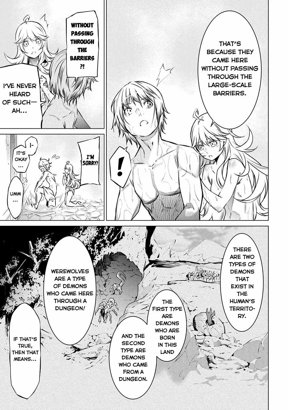SSS RANK DUNGEON DE KNIFE ICHIHON TEWATASARE TSUIHOU SARETA HAKUMA DOUSHI: YGGDRASIL NO NOROI NIYORI JAKUTEN DEARU MARYOKU FUSOKU O KOKUFUKUSHI SEKAI SAIKYOU E TO ITARU Chapter 10.1 page 10