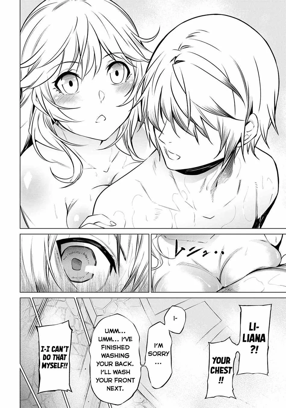 SSS RANK DUNGEON DE KNIFE ICHIHON TEWATASARE TSUIHOU SARETA HAKUMA DOUSHI: YGGDRASIL NO NOROI NIYORI JAKUTEN DEARU MARYOKU FUSOKU O KOKUFUKUSHI SEKAI SAIKYOU E TO ITARU Chapter 10.1 page 13