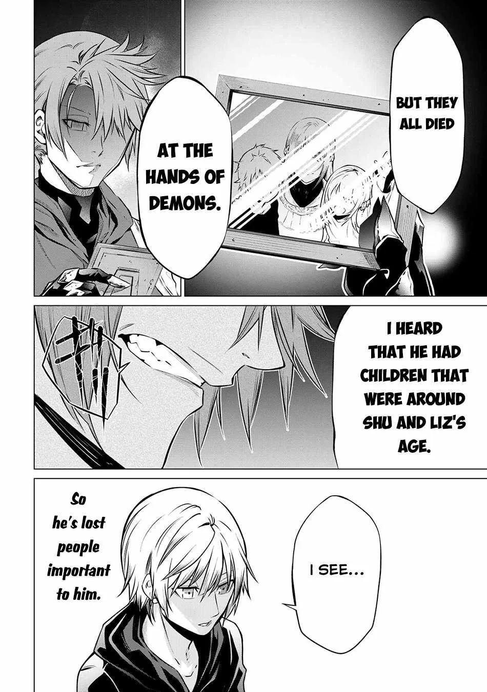 SSS RANK DUNGEON DE KNIFE ICHIHON TEWATASARE TSUIHOU SARETA HAKUMA DOUSHI: YGGDRASIL NO NOROI NIYORI JAKUTEN DEARU MARYOKU FUSOKU O KOKUFUKUSHI SEKAI SAIKYOU E TO ITARU Chapter 9.3 page 4