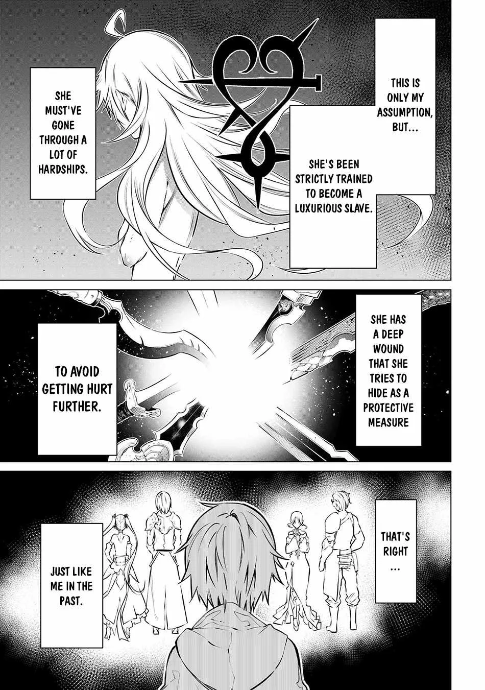 SSS RANK DUNGEON DE KNIFE ICHIHON TEWATASARE TSUIHOU SARETA HAKUMA DOUSHI: YGGDRASIL NO NOROI NIYORI JAKUTEN DEARU MARYOKU FUSOKU O KOKUFUKUSHI SEKAI SAIKYOU E TO ITARU Chapter 9.3 page 15