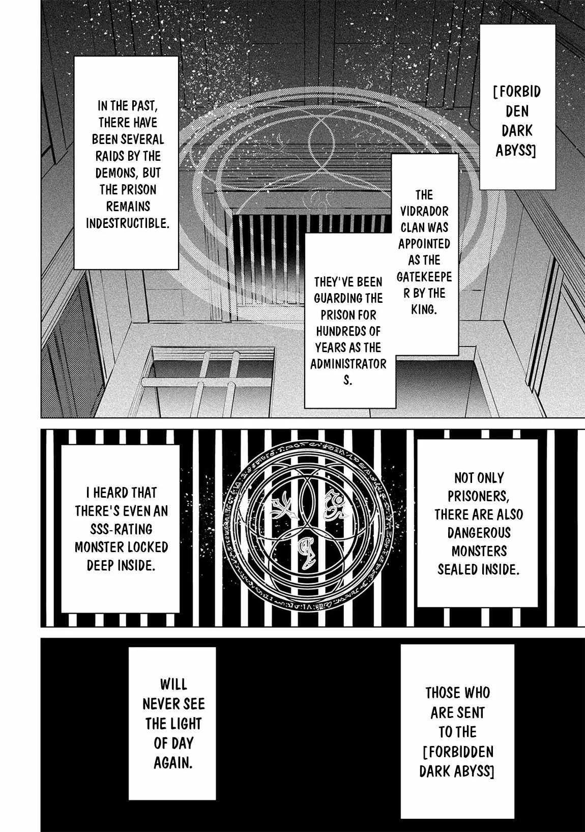 SSS RANK DUNGEON DE KNIFE ICHIHON TEWATASARE TSUIHOU SARETA HAKUMA DOUSHI: YGGDRASIL NO NOROI NIYORI JAKUTEN DEARU MARYOKU FUSOKU O KOKUFUKUSHI SEKAI SAIKYOU E TO ITARU Chapter 13.1 page 7
