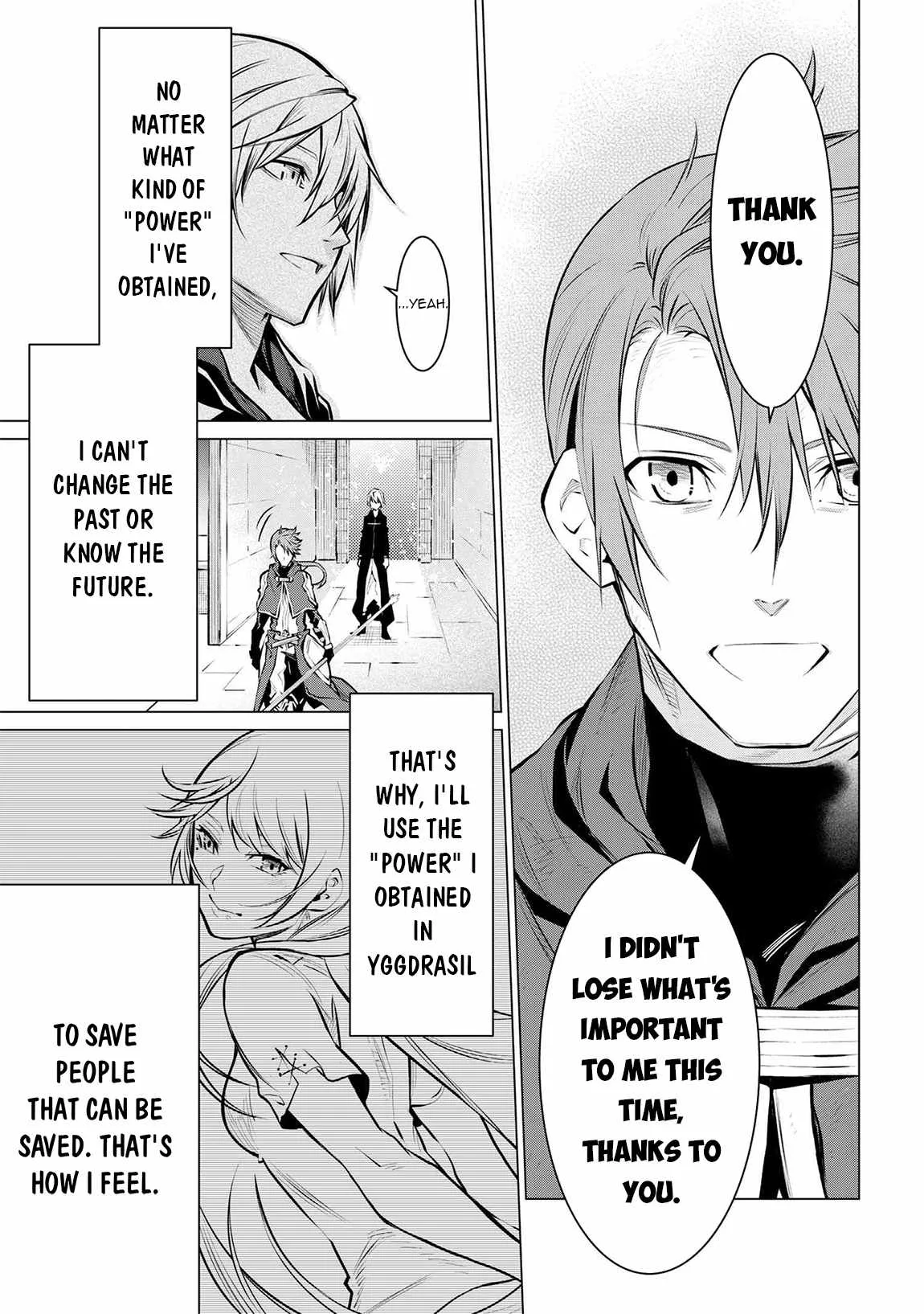 SSS RANK DUNGEON DE KNIFE ICHIHON TEWATASARE TSUIHOU SARETA HAKUMA DOUSHI: YGGDRASIL NO NOROI NIYORI JAKUTEN DEARU MARYOKU FUSOKU O KOKUFUKUSHI SEKAI SAIKYOU E TO ITARU Chapter 13.1 page 10