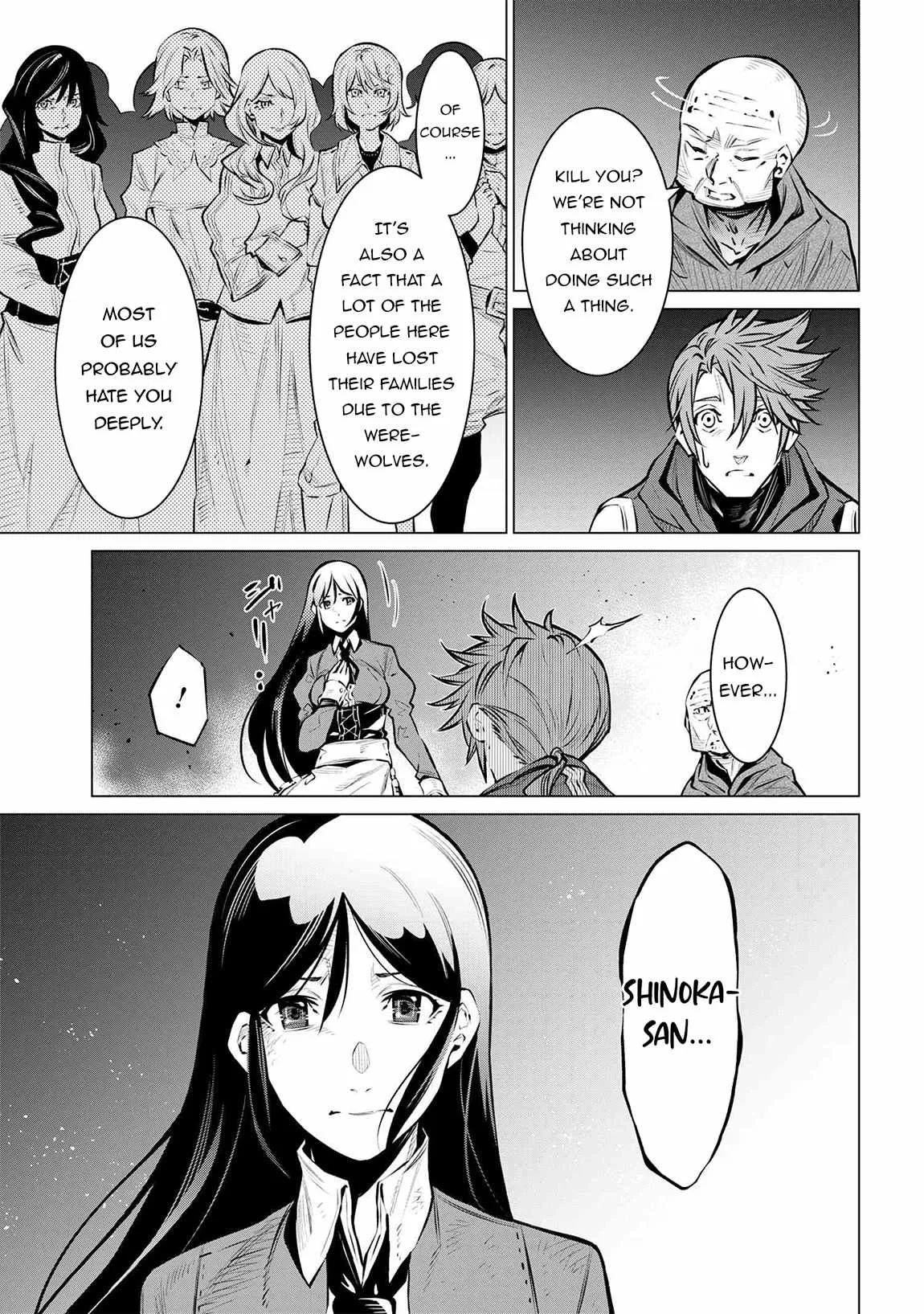 SSS RANK DUNGEON DE KNIFE ICHIHON TEWATASARE TSUIHOU SARETA HAKUMA DOUSHI: YGGDRASIL NO NOROI NIYORI JAKUTEN DEARU MARYOKU FUSOKU O KOKUFUKUSHI SEKAI SAIKYOU E TO ITARU Chapter 13.1 page 14