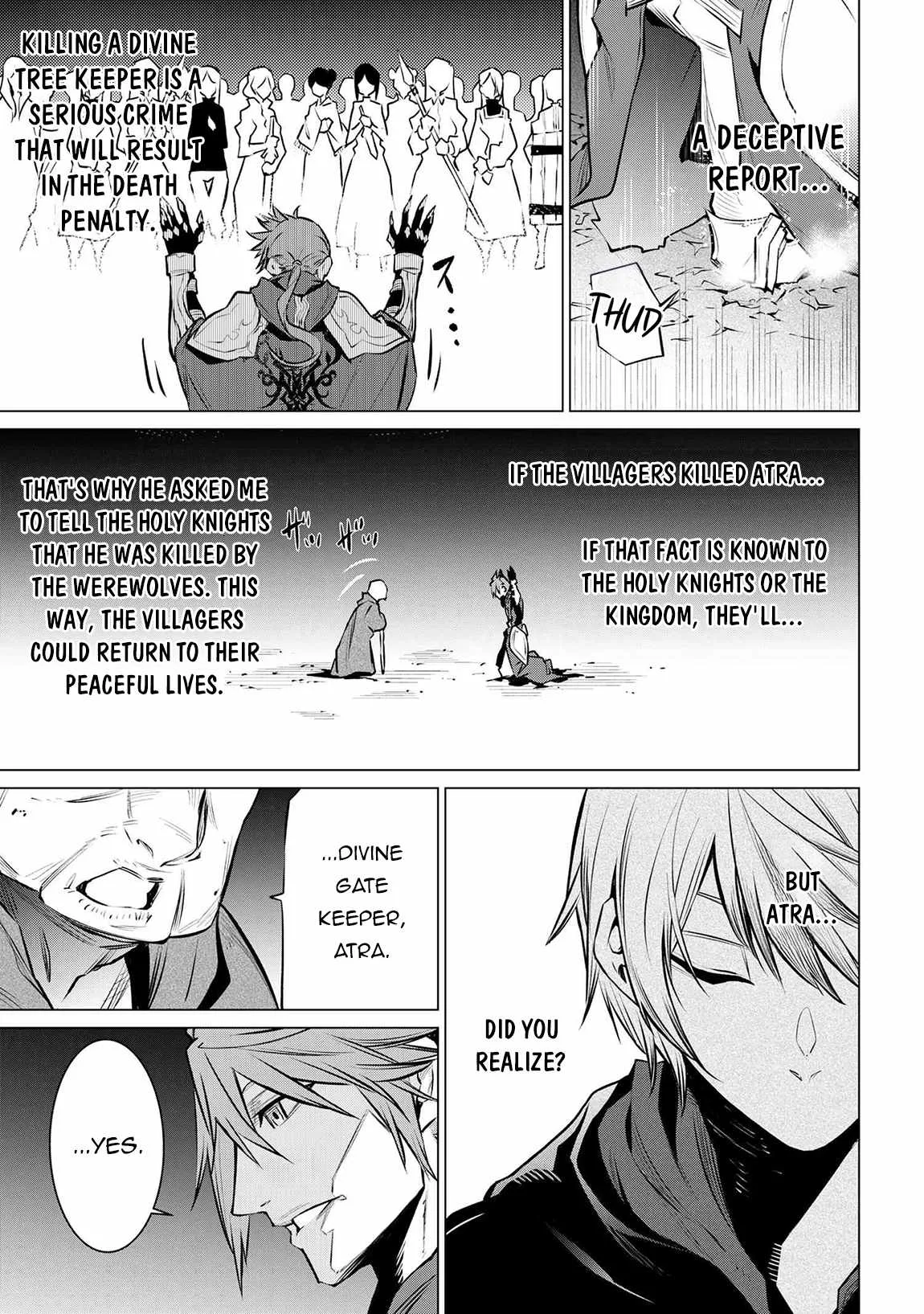 SSS RANK DUNGEON DE KNIFE ICHIHON TEWATASARE TSUIHOU SARETA HAKUMA DOUSHI: YGGDRASIL NO NOROI NIYORI JAKUTEN DEARU MARYOKU FUSOKU O KOKUFUKUSHI SEKAI SAIKYOU E TO ITARU Chapter 13.1 page 12