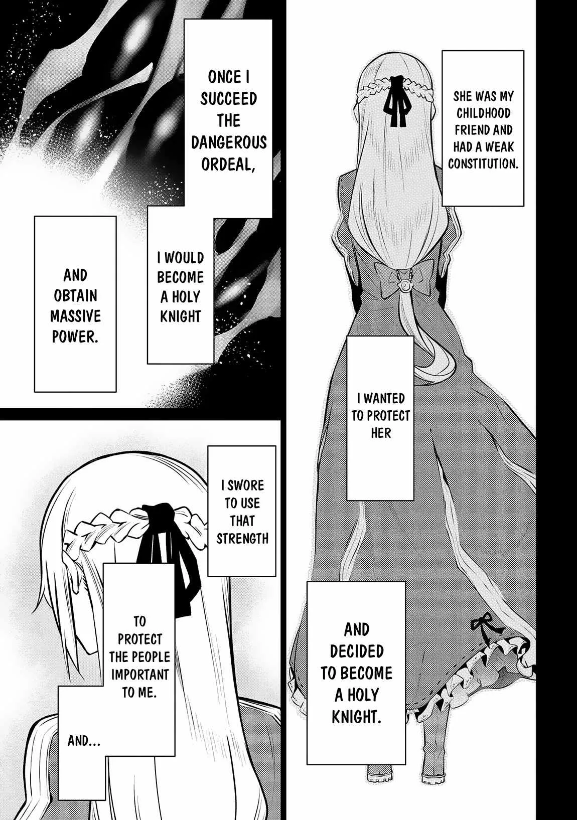 SSS RANK DUNGEON DE KNIFE ICHIHON TEWATASARE TSUIHOU SARETA HAKUMA DOUSHI: YGGDRASIL NO NOROI NIYORI JAKUTEN DEARU MARYOKU FUSOKU O KOKUFUKUSHI SEKAI SAIKYOU E TO ITARU Chapter 11.2 page 14