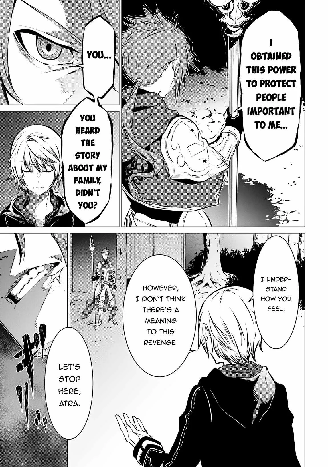SSS RANK DUNGEON DE KNIFE ICHIHON TEWATASARE TSUIHOU SARETA HAKUMA DOUSHI: YGGDRASIL NO NOROI NIYORI JAKUTEN DEARU MARYOKU FUSOKU O KOKUFUKUSHI SEKAI SAIKYOU E TO ITARU Chapter 11.2 page 10