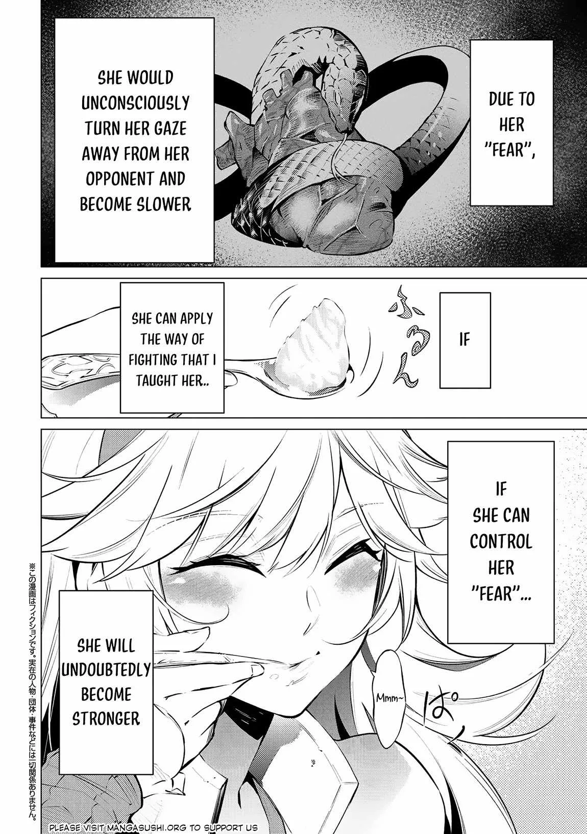 SSS RANK DUNGEON DE KNIFE ICHIHON TEWATASARE TSUIHOU SARETA HAKUMA DOUSHI: YGGDRASIL NO NOROI NIYORI JAKUTEN DEARU MARYOKU FUSOKU O KOKUFUKUSHI SEKAI SAIKYOU E TO ITARU Chapter 14.3 page 2