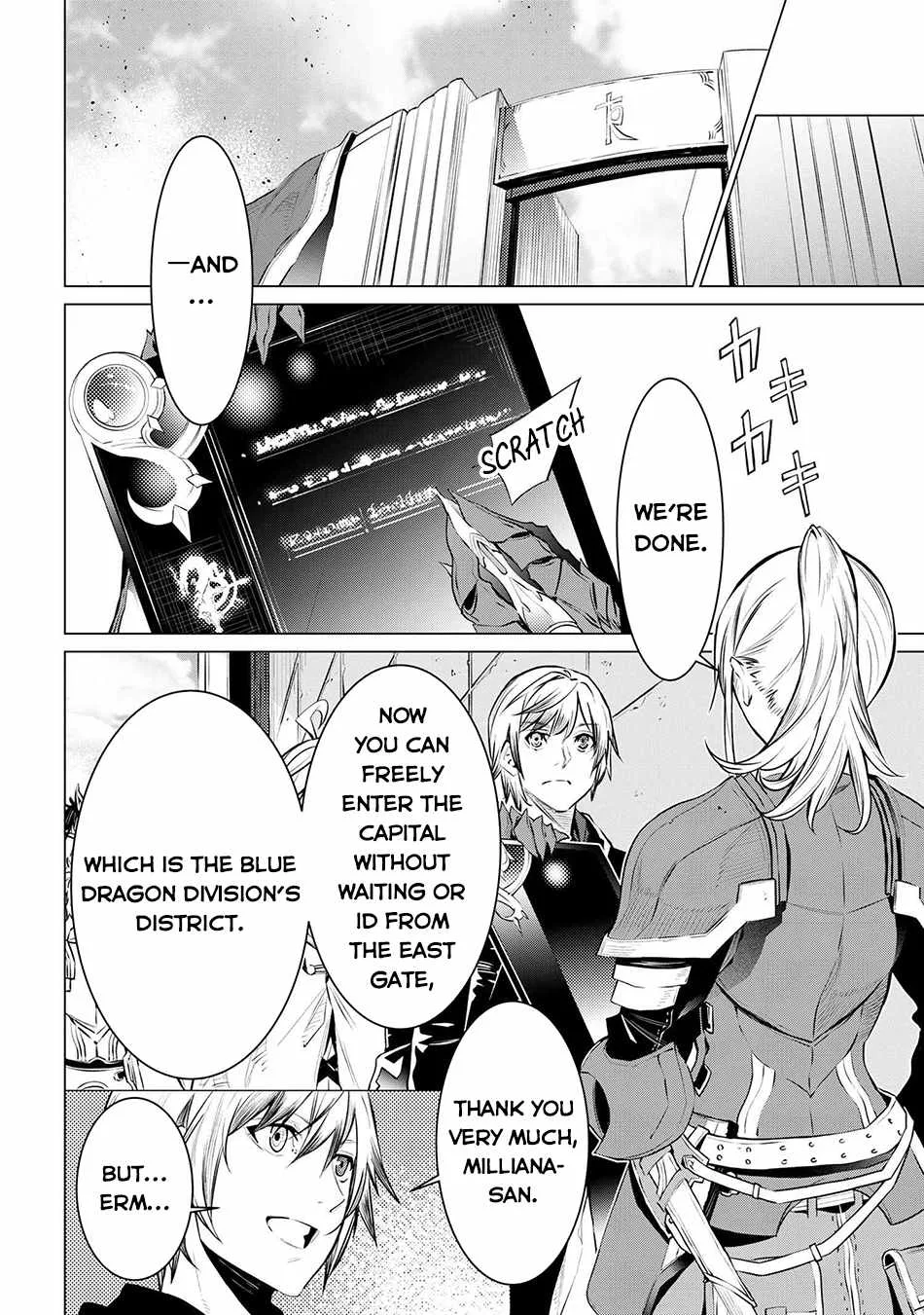 SSS RANK DUNGEON DE KNIFE ICHIHON TEWATASARE TSUIHOU SARETA HAKUMA DOUSHI: YGGDRASIL NO NOROI NIYORI JAKUTEN DEARU MARYOKU FUSOKU O KOKUFUKUSHI SEKAI SAIKYOU E TO ITARU Chapter 14.1 page 4