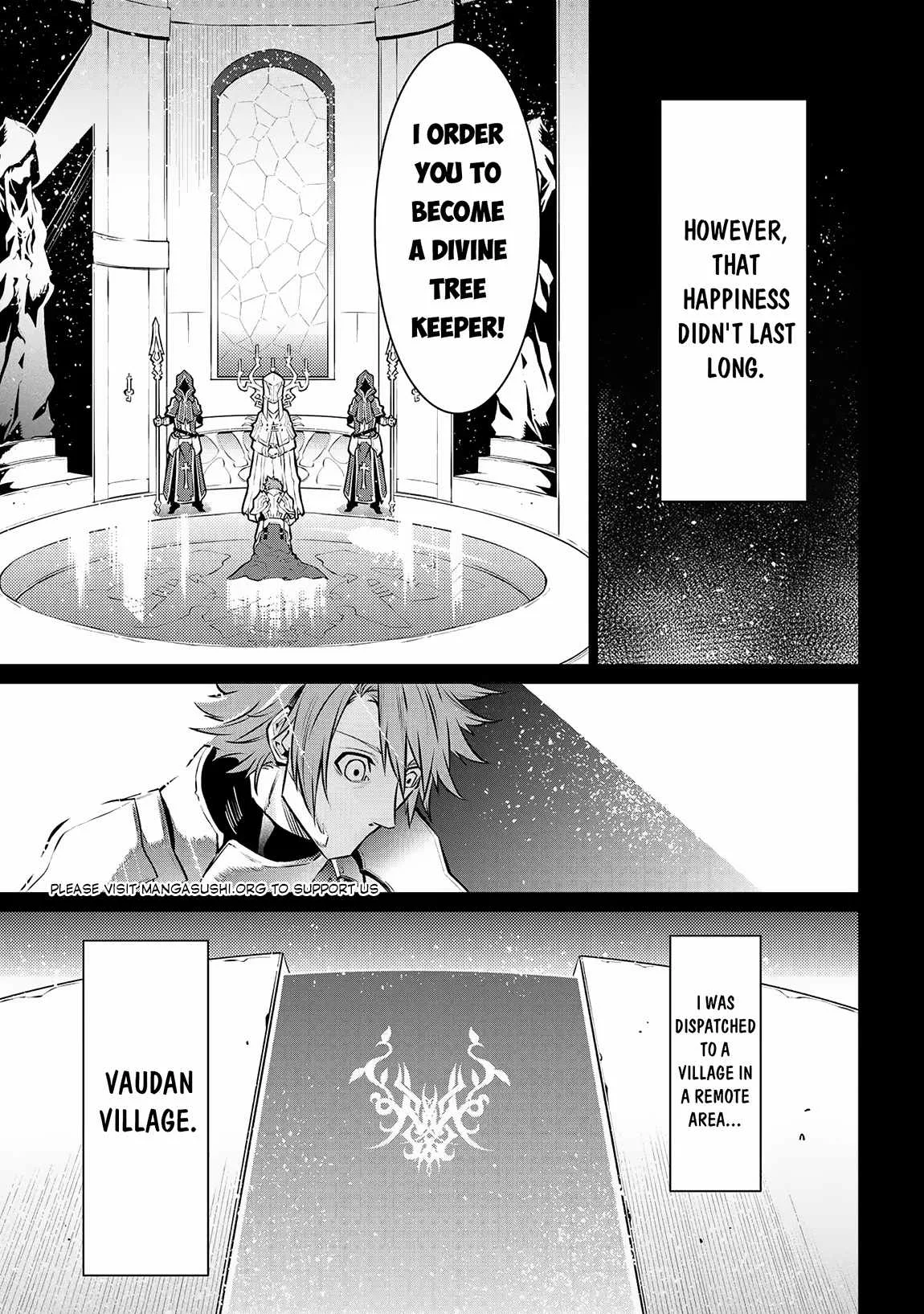 SSS RANK DUNGEON DE KNIFE ICHIHON TEWATASARE TSUIHOU SARETA HAKUMA DOUSHI: YGGDRASIL NO NOROI NIYORI JAKUTEN DEARU MARYOKU FUSOKU O KOKUFUKUSHI SEKAI SAIKYOU E TO ITARU Chapter 11.2 page 16