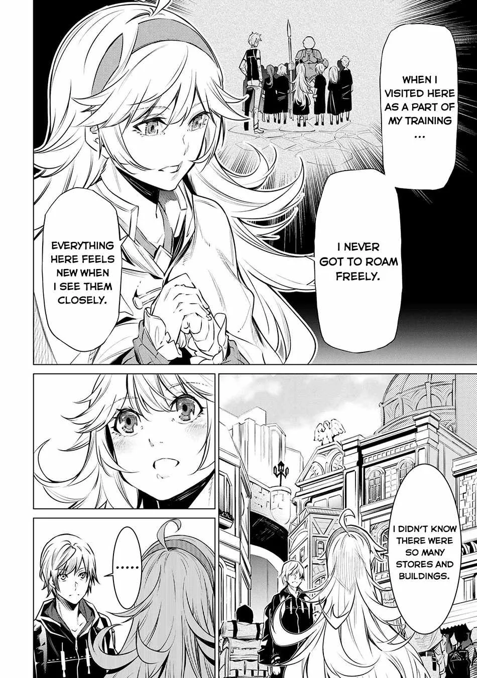 SSS RANK DUNGEON DE KNIFE ICHIHON TEWATASARE TSUIHOU SARETA HAKUMA DOUSHI: YGGDRASIL NO NOROI NIYORI JAKUTEN DEARU MARYOKU FUSOKU O KOKUFUKUSHI SEKAI SAIKYOU E TO ITARU Chapter 14.1 page 12