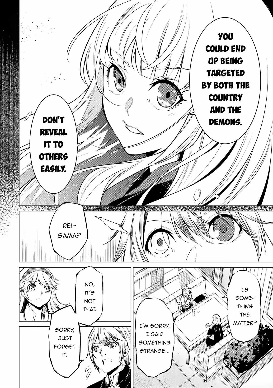 SSS RANK DUNGEON DE KNIFE ICHIHON TEWATASARE TSUIHOU SARETA HAKUMA DOUSHI: YGGDRASIL NO NOROI NIYORI JAKUTEN DEARU MARYOKU FUSOKU O KOKUFUKUSHI SEKAI SAIKYOU E TO ITARU Chapter 14.3 page 8