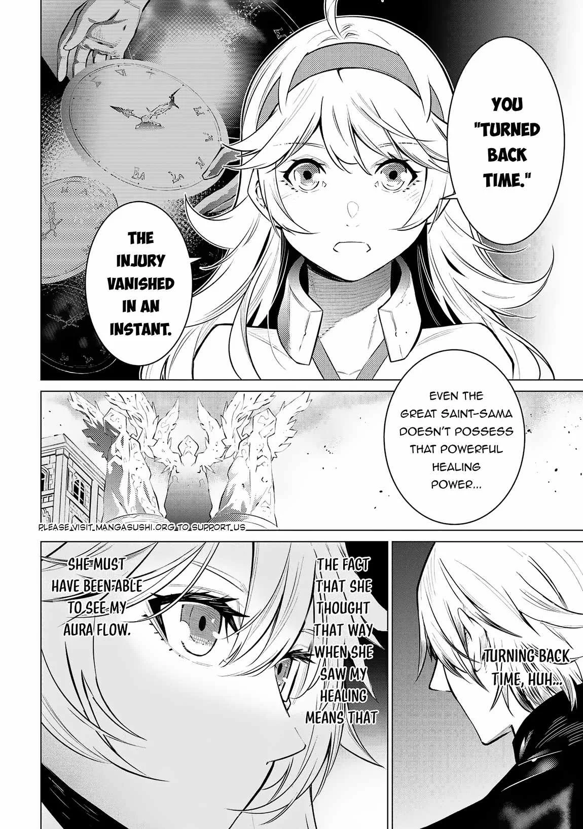 SSS RANK DUNGEON DE KNIFE ICHIHON TEWATASARE TSUIHOU SARETA HAKUMA DOUSHI: YGGDRASIL NO NOROI NIYORI JAKUTEN DEARU MARYOKU FUSOKU O KOKUFUKUSHI SEKAI SAIKYOU E TO ITARU Chapter 14.3 page 6