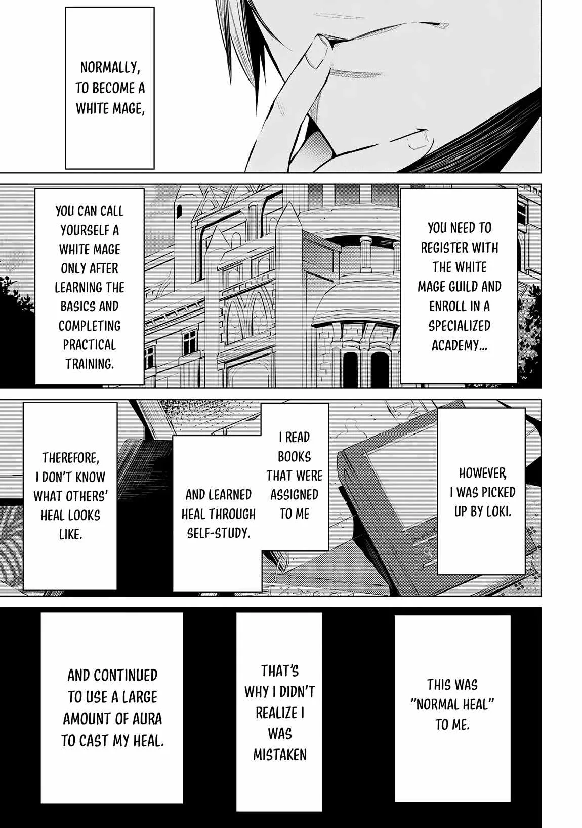 SSS RANK DUNGEON DE KNIFE ICHIHON TEWATASARE TSUIHOU SARETA HAKUMA DOUSHI: YGGDRASIL NO NOROI NIYORI JAKUTEN DEARU MARYOKU FUSOKU O KOKUFUKUSHI SEKAI SAIKYOU E TO ITARU Chapter 14.3 page 9