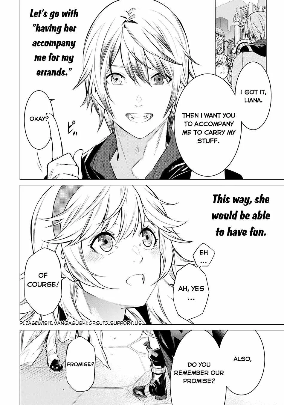 SSS RANK DUNGEON DE KNIFE ICHIHON TEWATASARE TSUIHOU SARETA HAKUMA DOUSHI: YGGDRASIL NO NOROI NIYORI JAKUTEN DEARU MARYOKU FUSOKU O KOKUFUKUSHI SEKAI SAIKYOU E TO ITARU Chapter 14.1 page 14