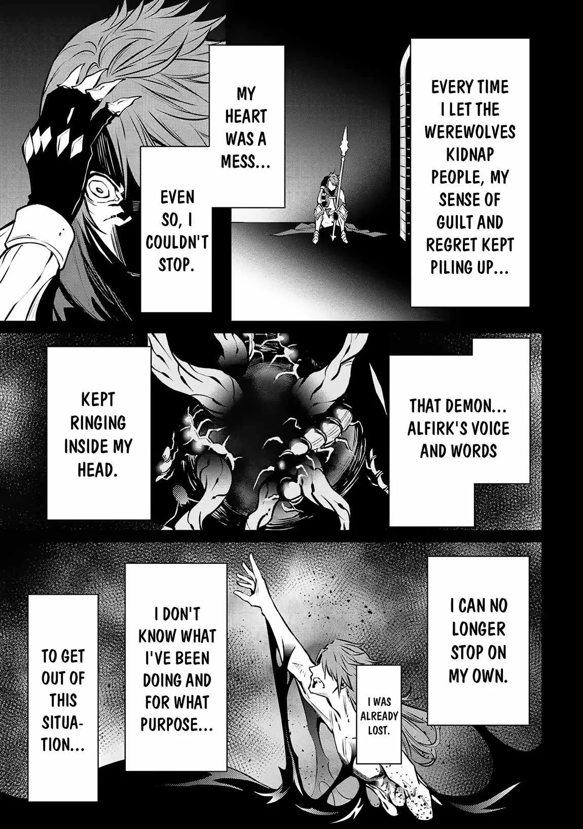 SSS RANK DUNGEON DE KNIFE ICHIHON TEWATASARE TSUIHOU SARETA HAKUMA DOUSHI: YGGDRASIL NO NOROI NIYORI JAKUTEN DEARU MARYOKU FUSOKU O KOKUFUKUSHI SEKAI SAIKYOU E TO ITARU Chapter 11.2 page 35