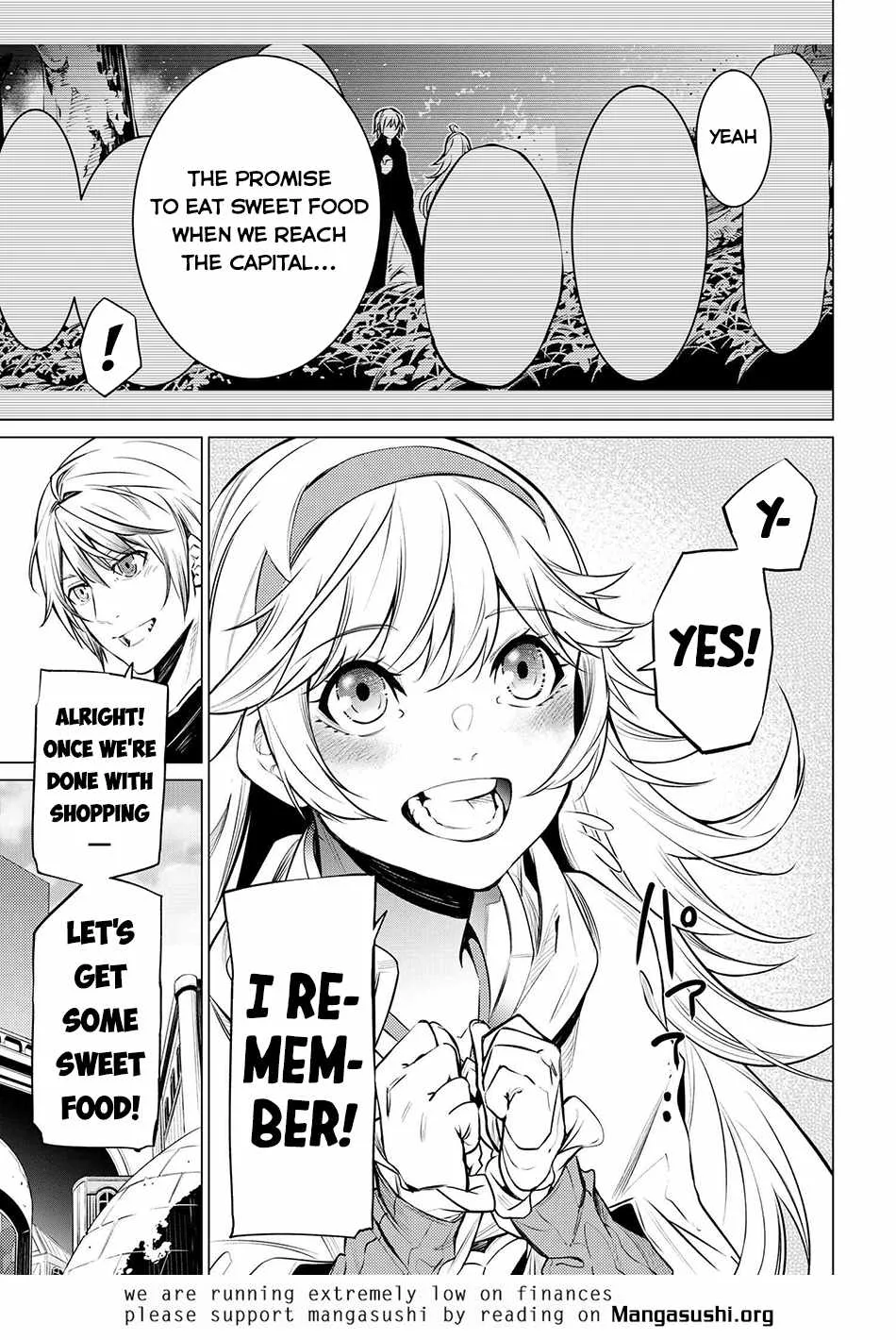 SSS RANK DUNGEON DE KNIFE ICHIHON TEWATASARE TSUIHOU SARETA HAKUMA DOUSHI: YGGDRASIL NO NOROI NIYORI JAKUTEN DEARU MARYOKU FUSOKU O KOKUFUKUSHI SEKAI SAIKYOU E TO ITARU Chapter 14.1 page 15