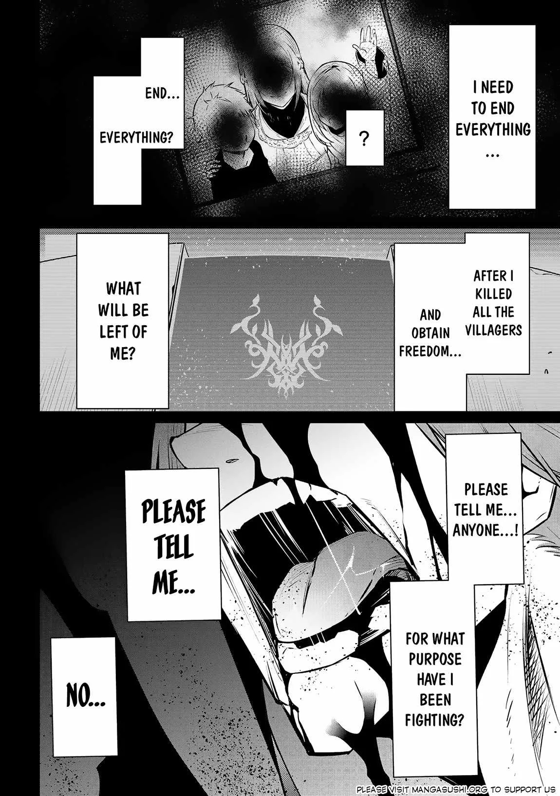 SSS RANK DUNGEON DE KNIFE ICHIHON TEWATASARE TSUIHOU SARETA HAKUMA DOUSHI: YGGDRASIL NO NOROI NIYORI JAKUTEN DEARU MARYOKU FUSOKU O KOKUFUKUSHI SEKAI SAIKYOU E TO ITARU Chapter 11.2 page 36